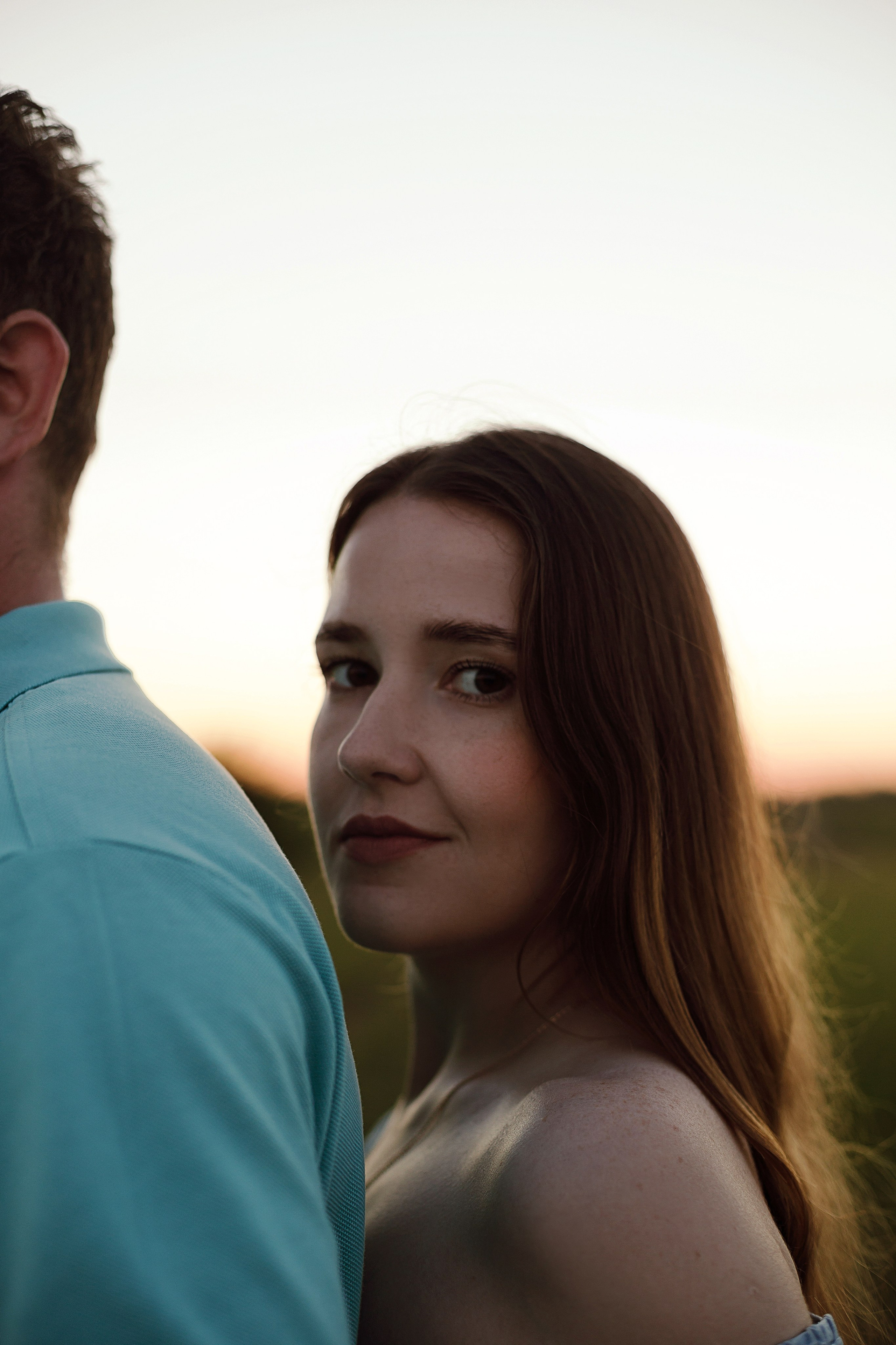 Колтушские высоты — Марина и Сергей. Портретный фотограф в Санкт-Петербурге Элина Ситникова