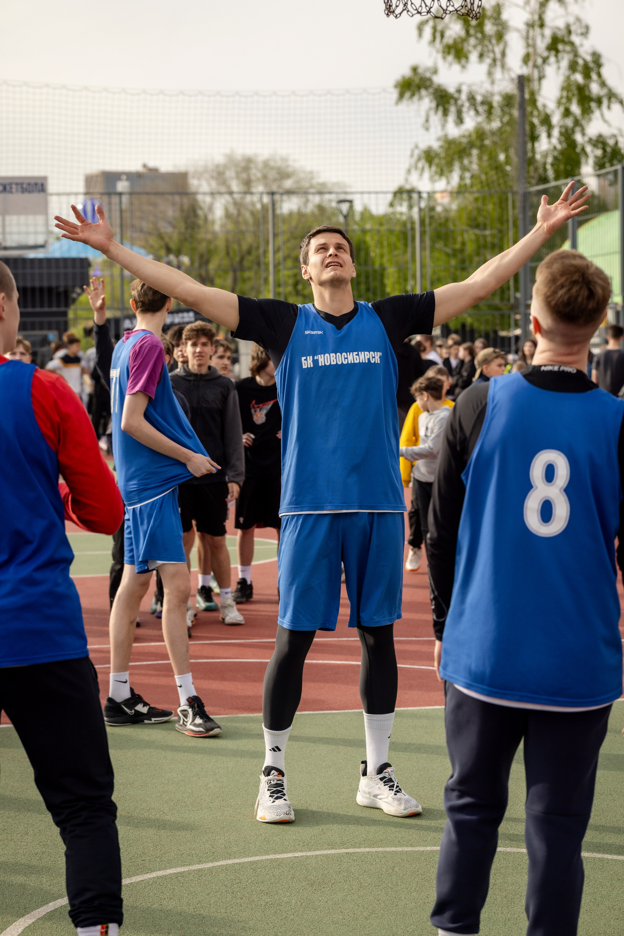 МК по баскетболу от команды БК Новосибирск. Bertran Ordo