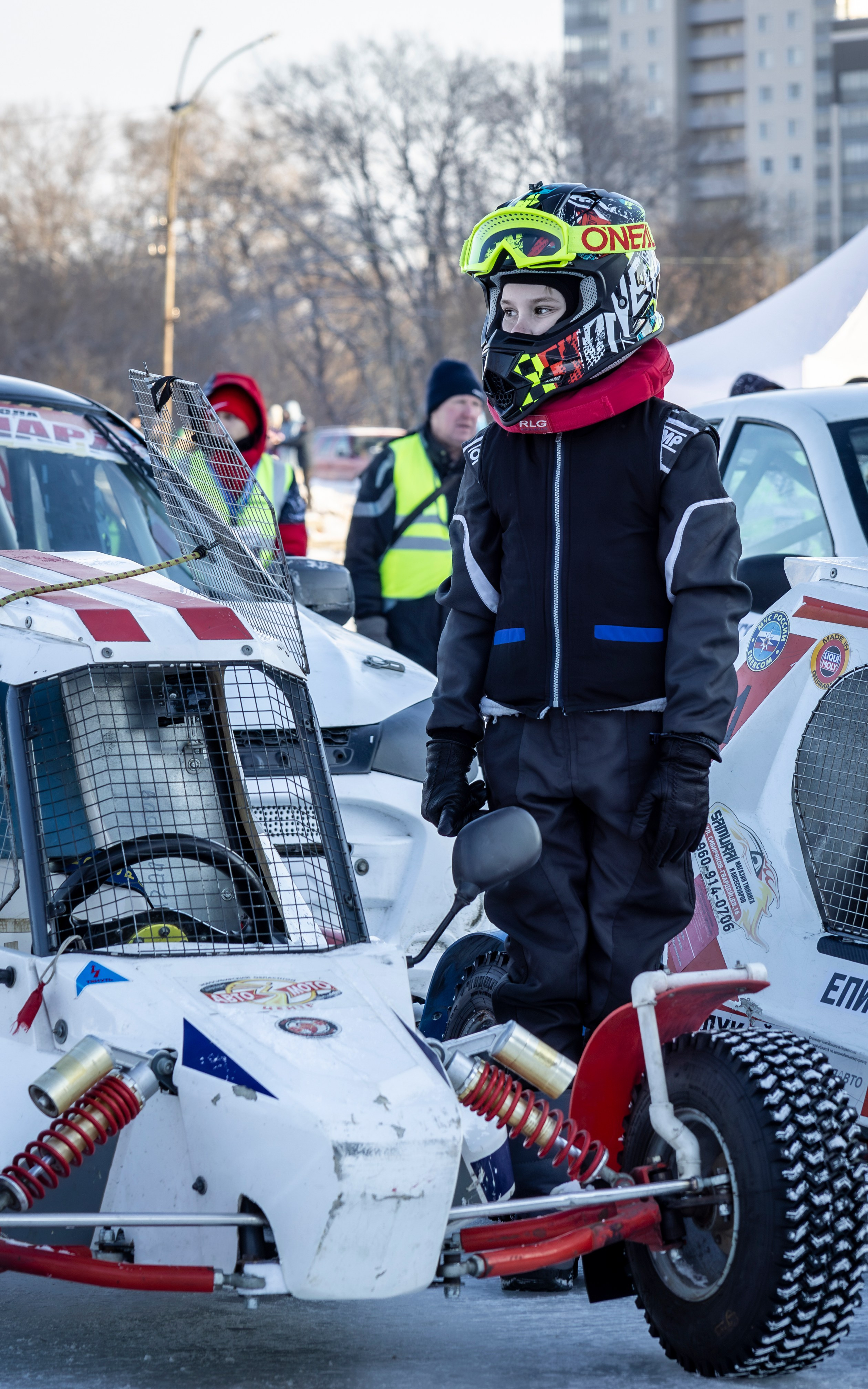 Автогонки «Трек 400» на льду. Bertran Ordo