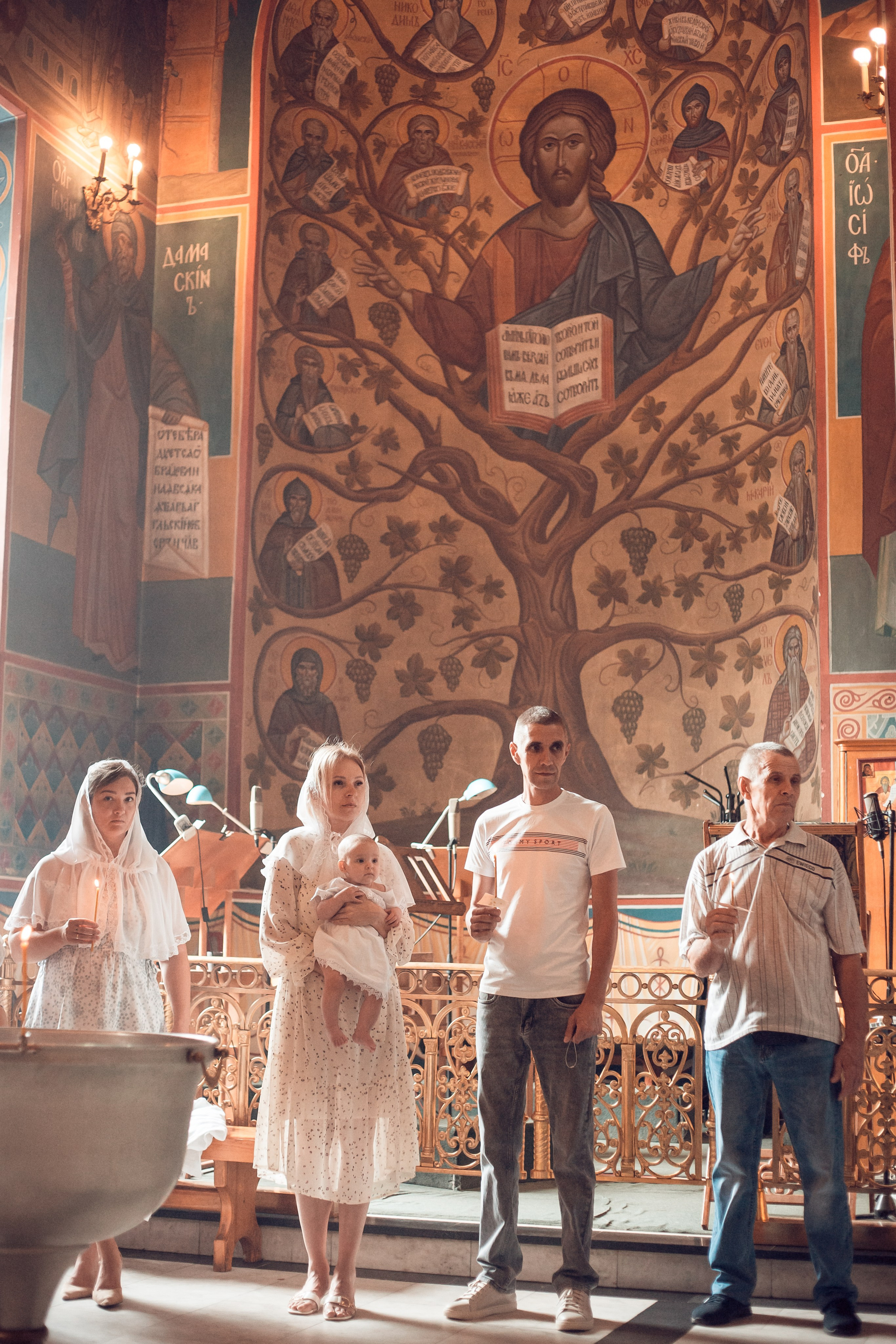 Крещение Татьяны в Свято-Троицком кафедральном соборе Калуги