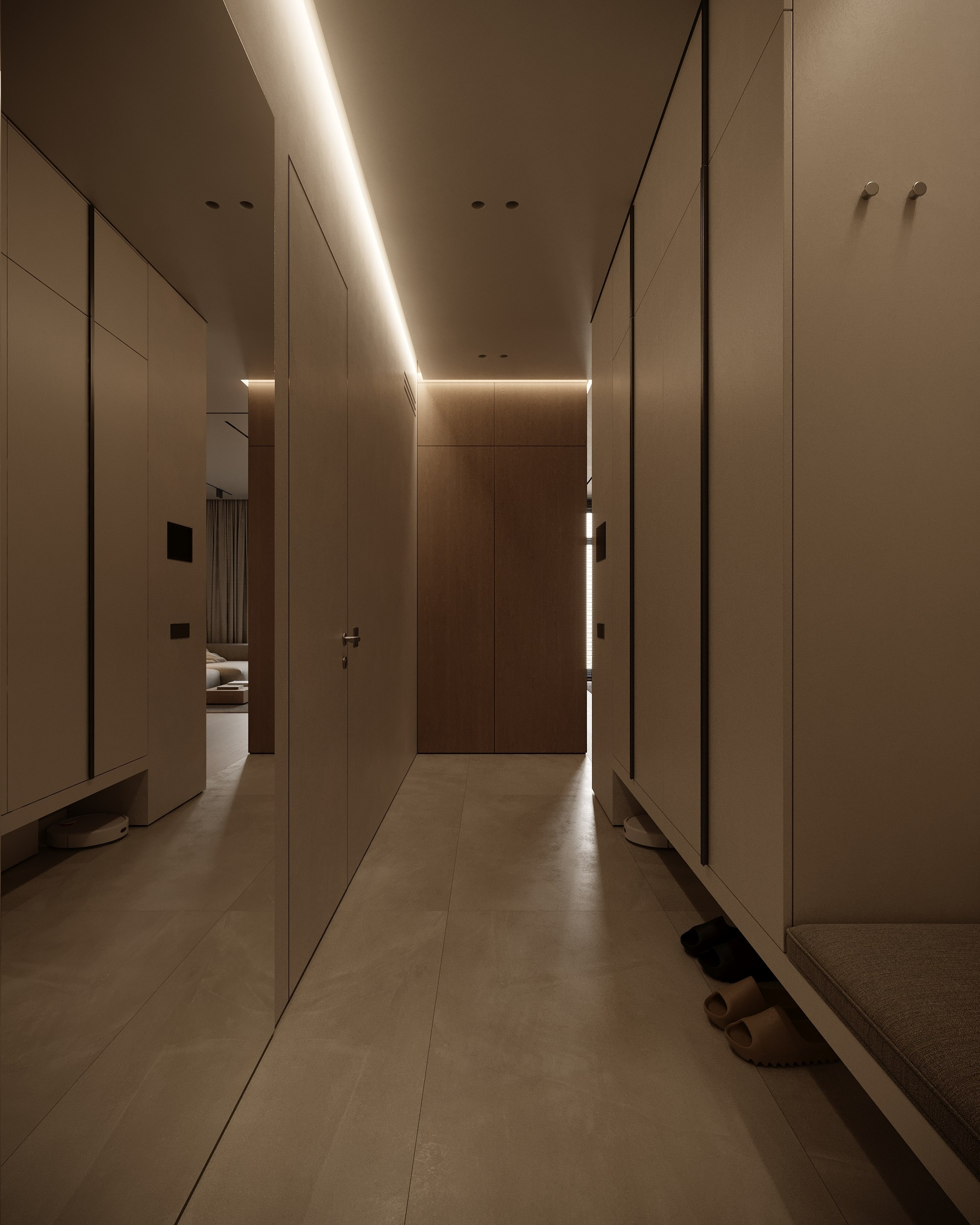 Современная квартира для семейной пары в ЖК Нагатино АйЛенд. Дизайн интерьера Санкт-Петербург | Москва | Калининград