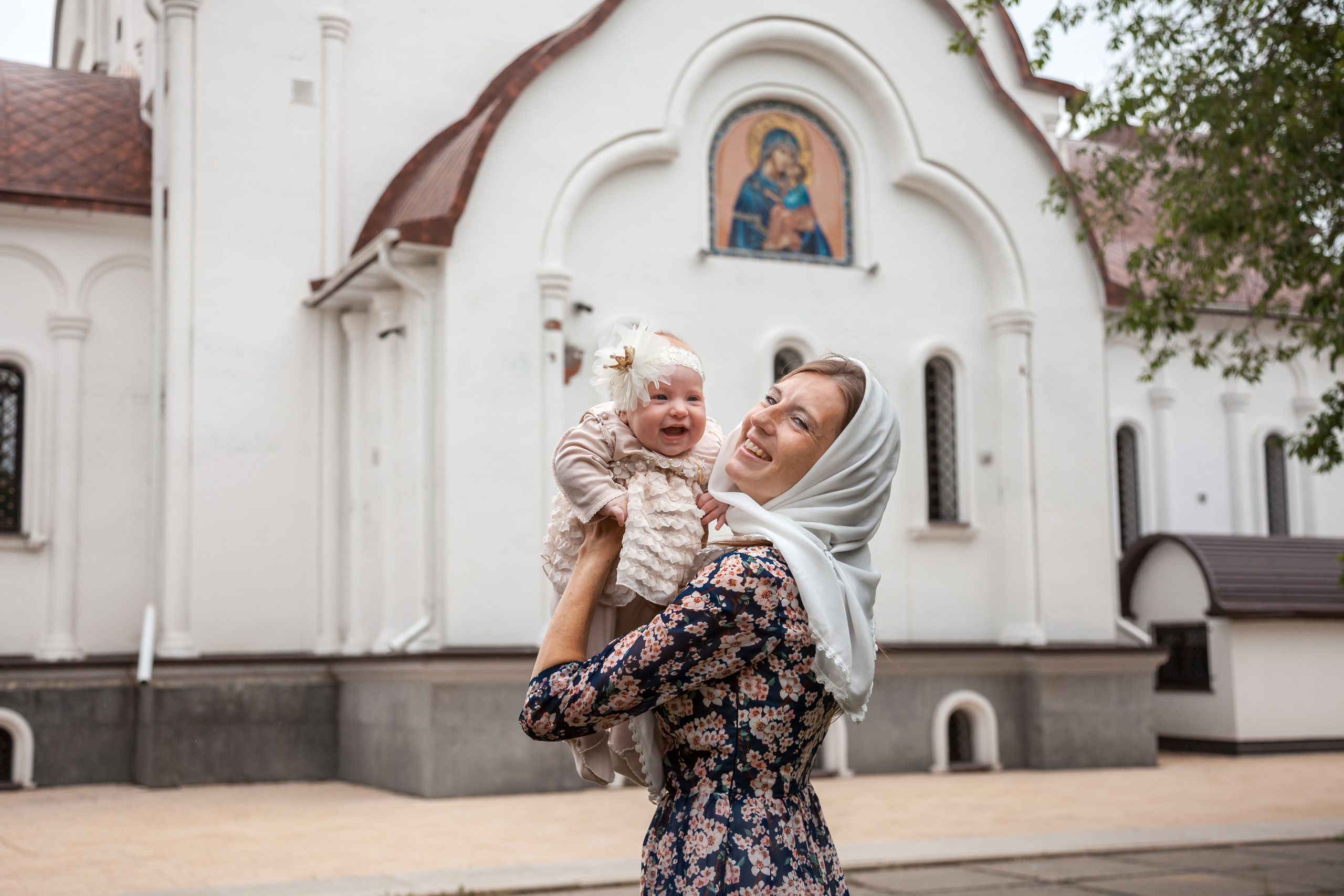 Таинство крещения Агаты. Фотограф на крещение и венчание в Самаре и Тольятти Елена Арди