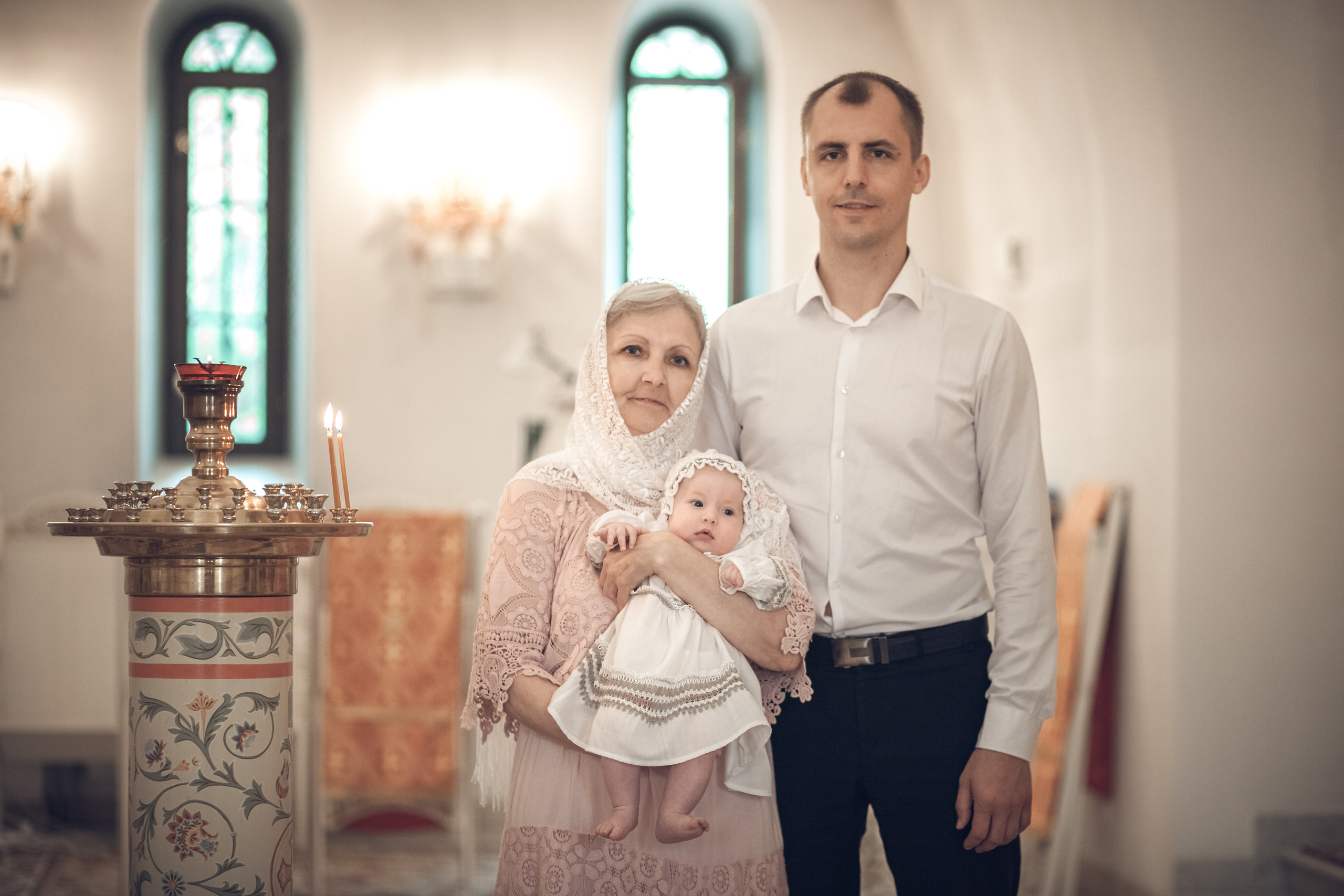 Таинство крещения Агаты. Фотограф на крещение и венчание в Самаре и Тольятти Елена Арди