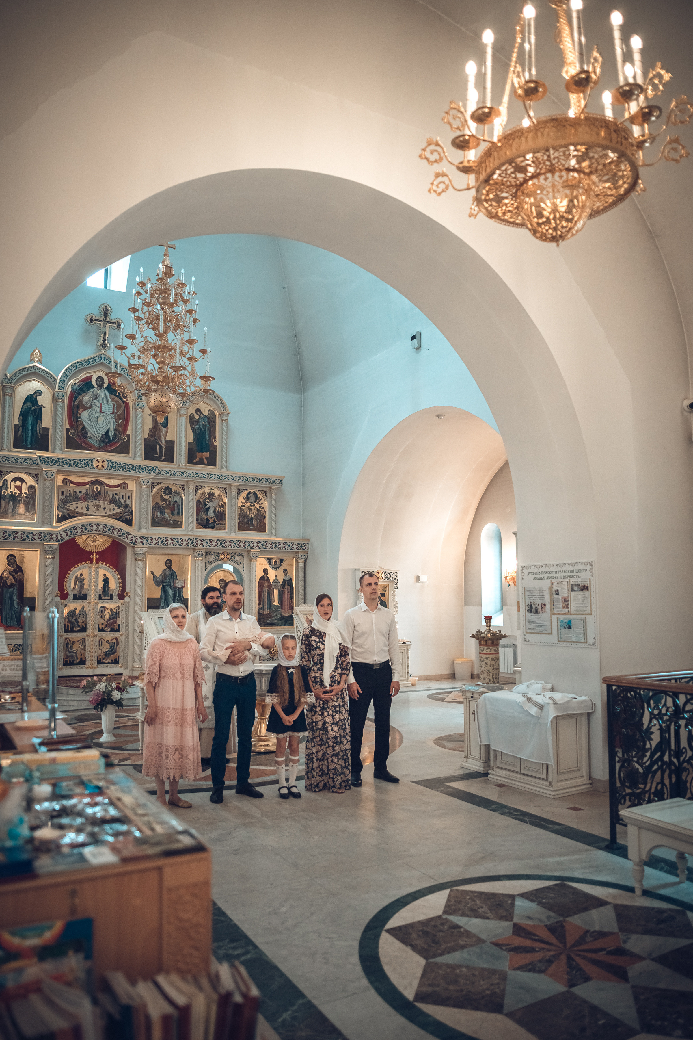 Таинство крещения Агаты. Фотограф на крещение и венчание в Самаре и Тольятти Елена Арди