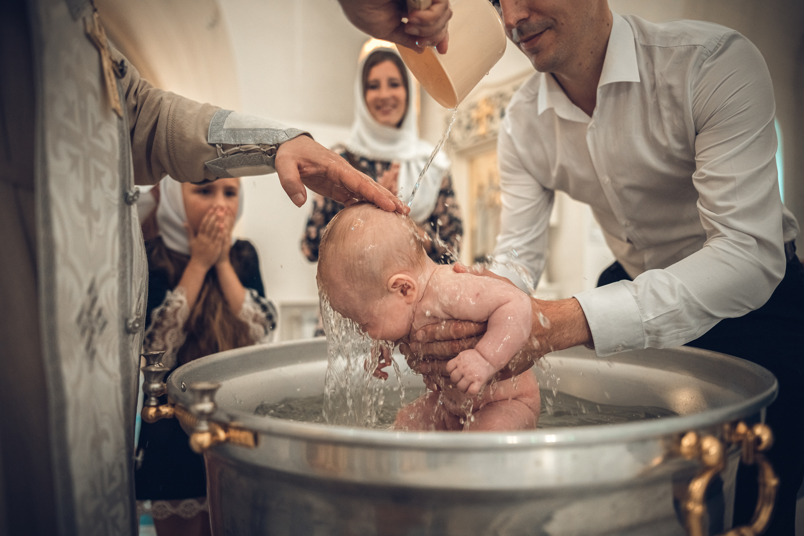 Таинство крещения Агаты. Фотограф на крещение и венчание в Самаре и Тольятти Елена Арди