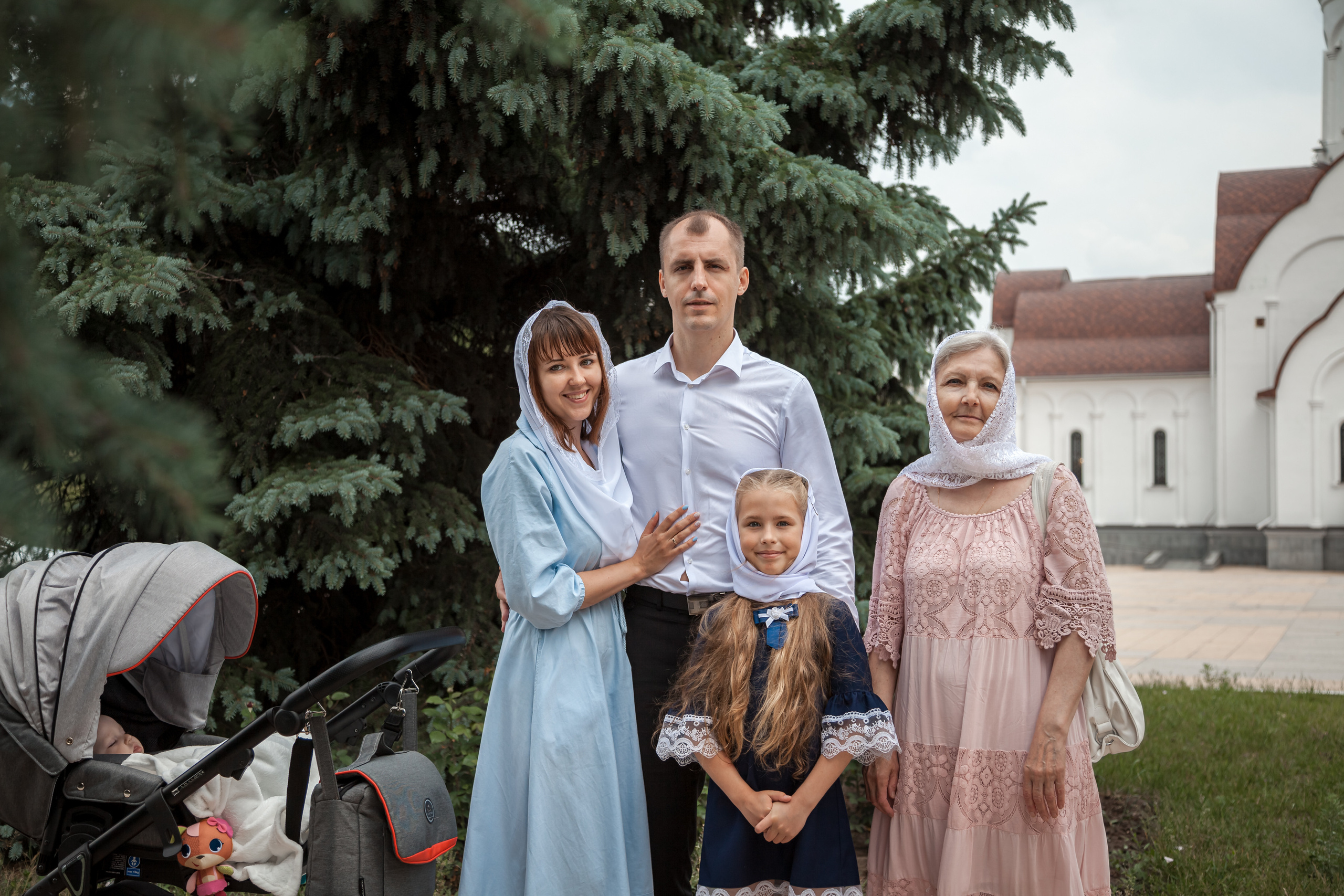 Таинство крещения Агаты. Фотограф на крещение и венчание в Самаре и Тольятти Елена Арди