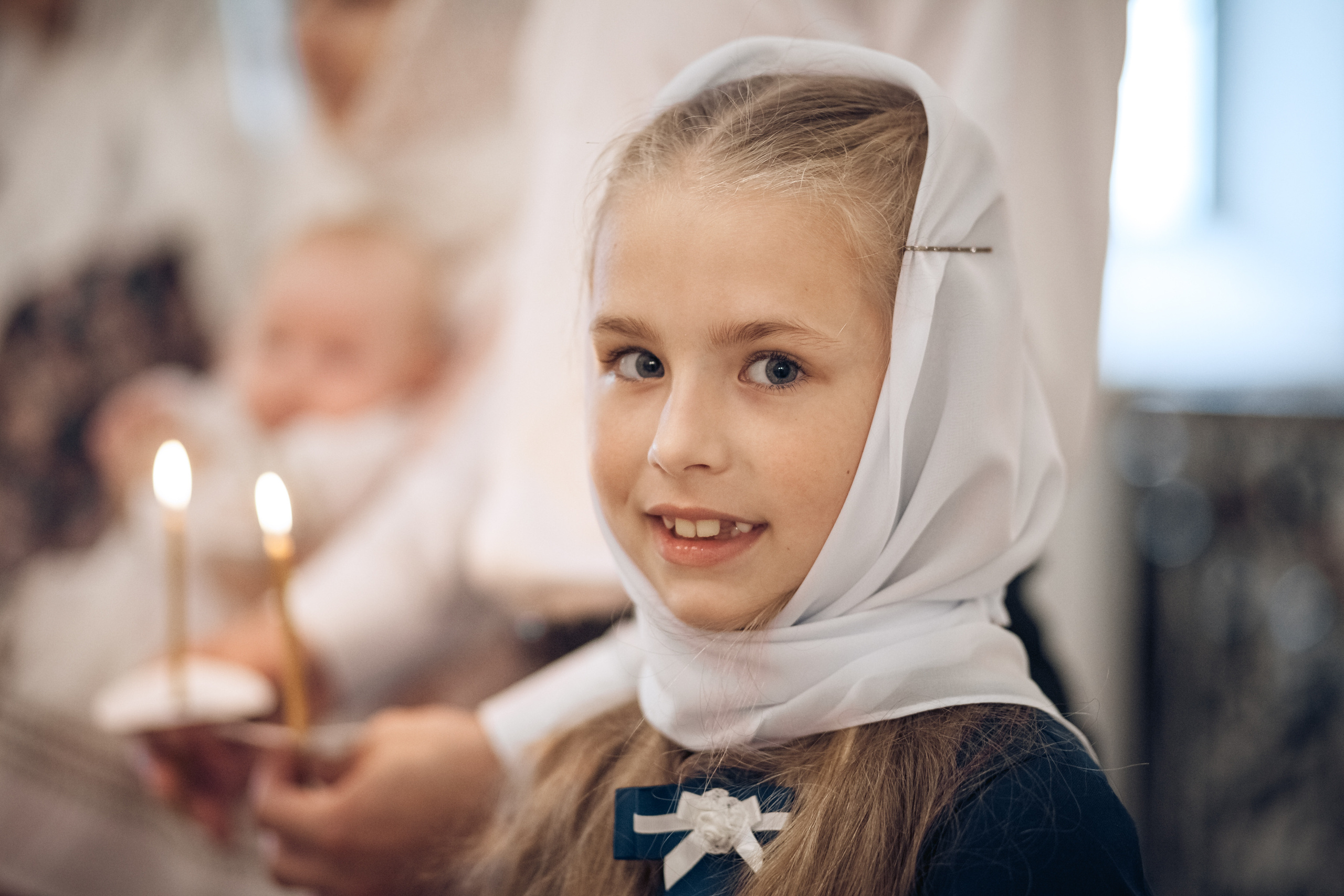 Таинство крещения Агаты. Фотограф на крещение и венчание в Самаре и Тольятти Елена Арди