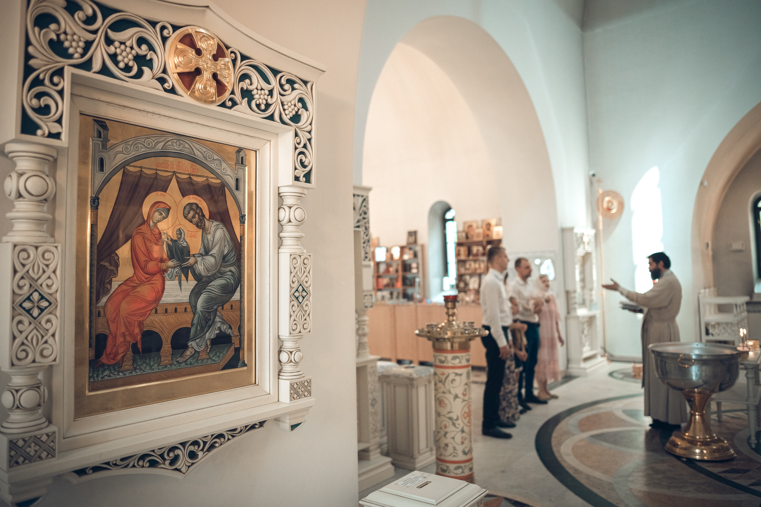 Таинство крещения Агаты. Фотограф на крещение и венчание в Самаре и Тольятти Елена Арди