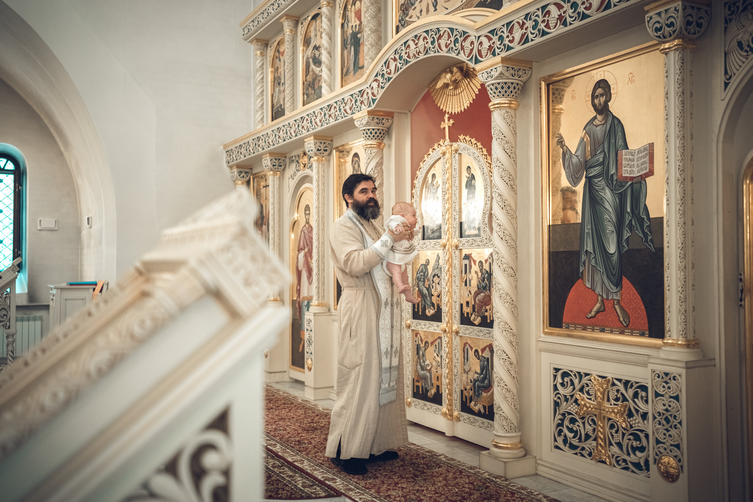 Таинство крещения Агаты. Фотограф на крещение и венчание в Самаре и Тольятти Елена Арди