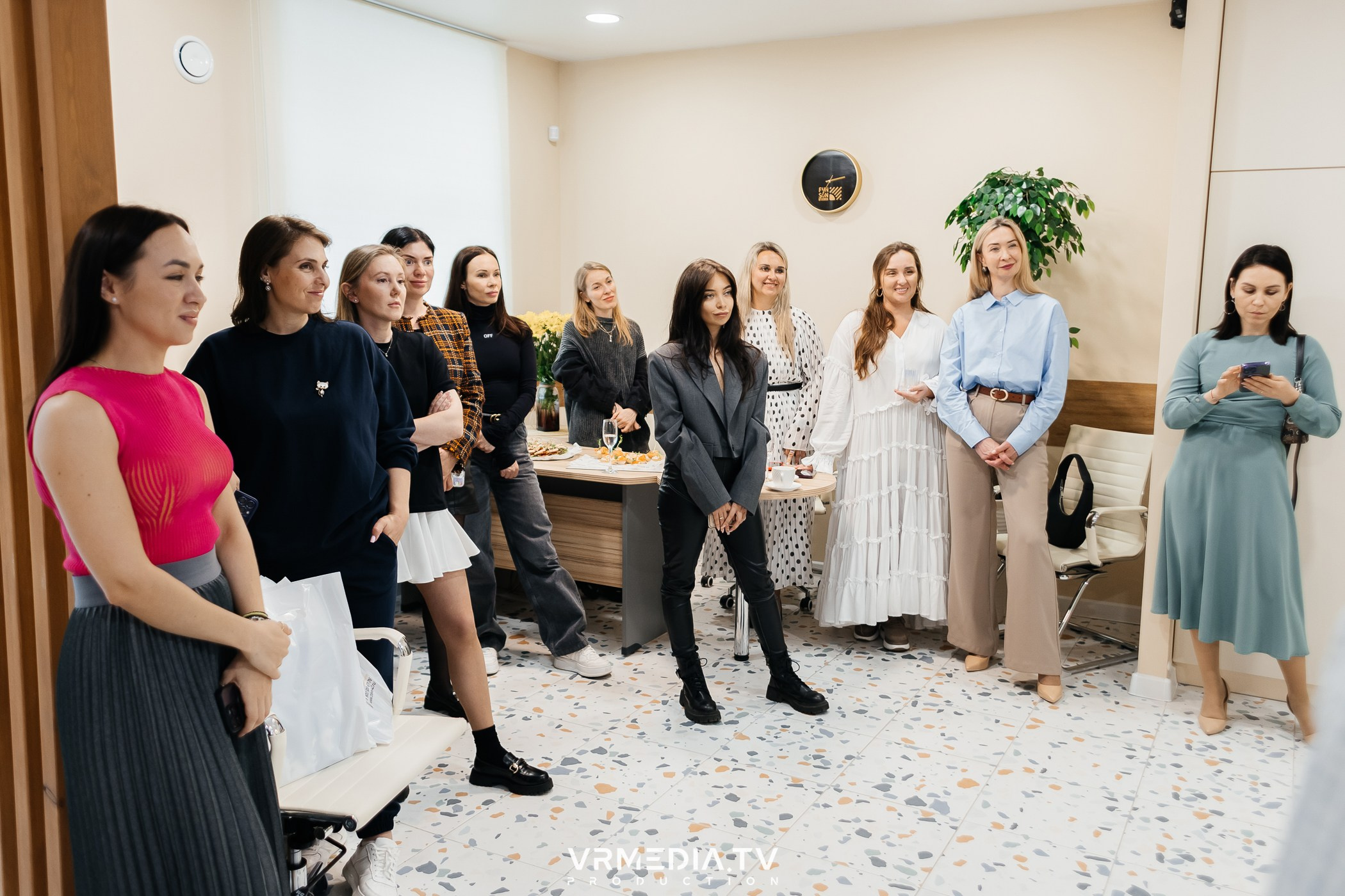 Business travel brunch