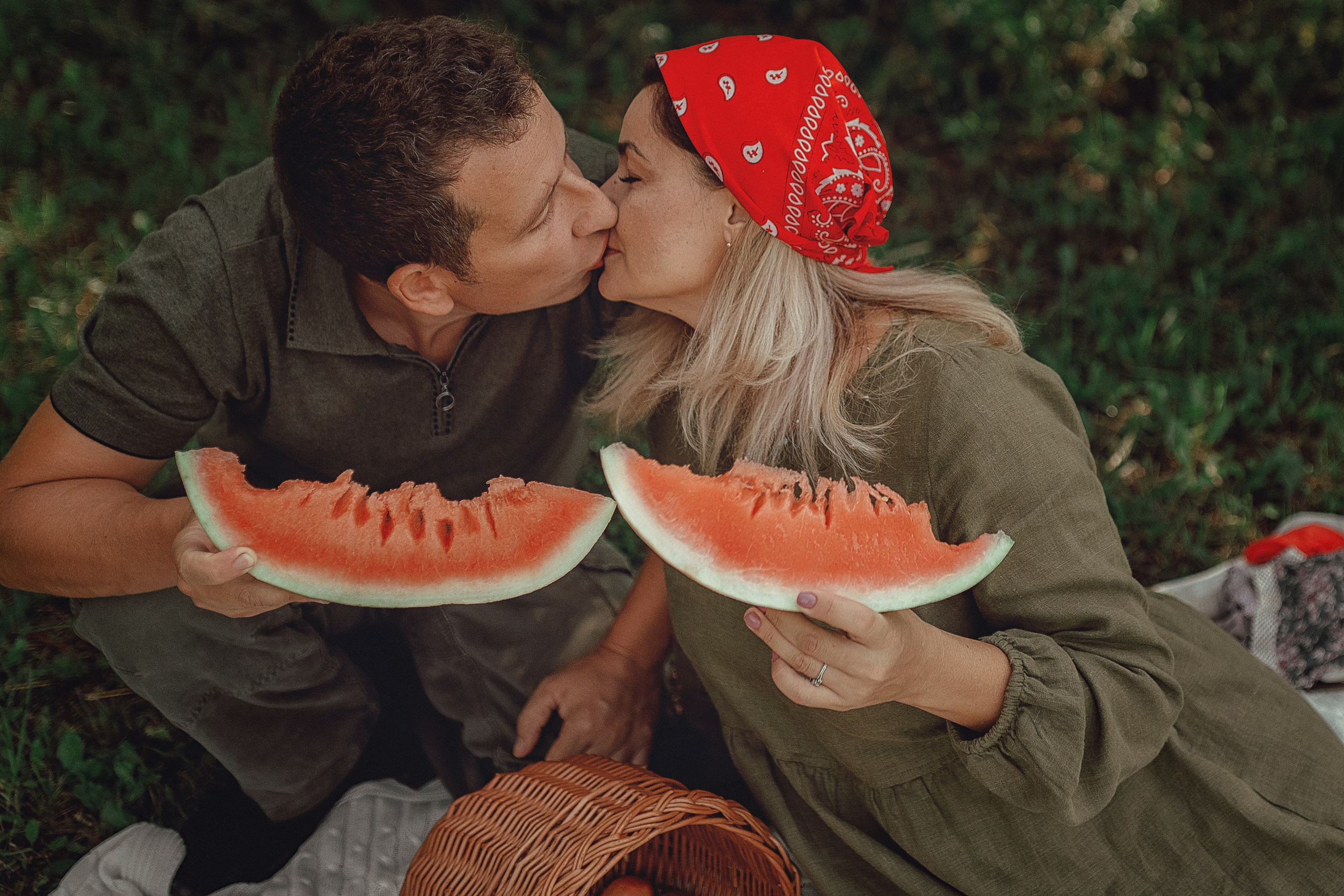 Сладкий арбуз. Семейный фотограф в Новосибирске Екатерина Сафронова