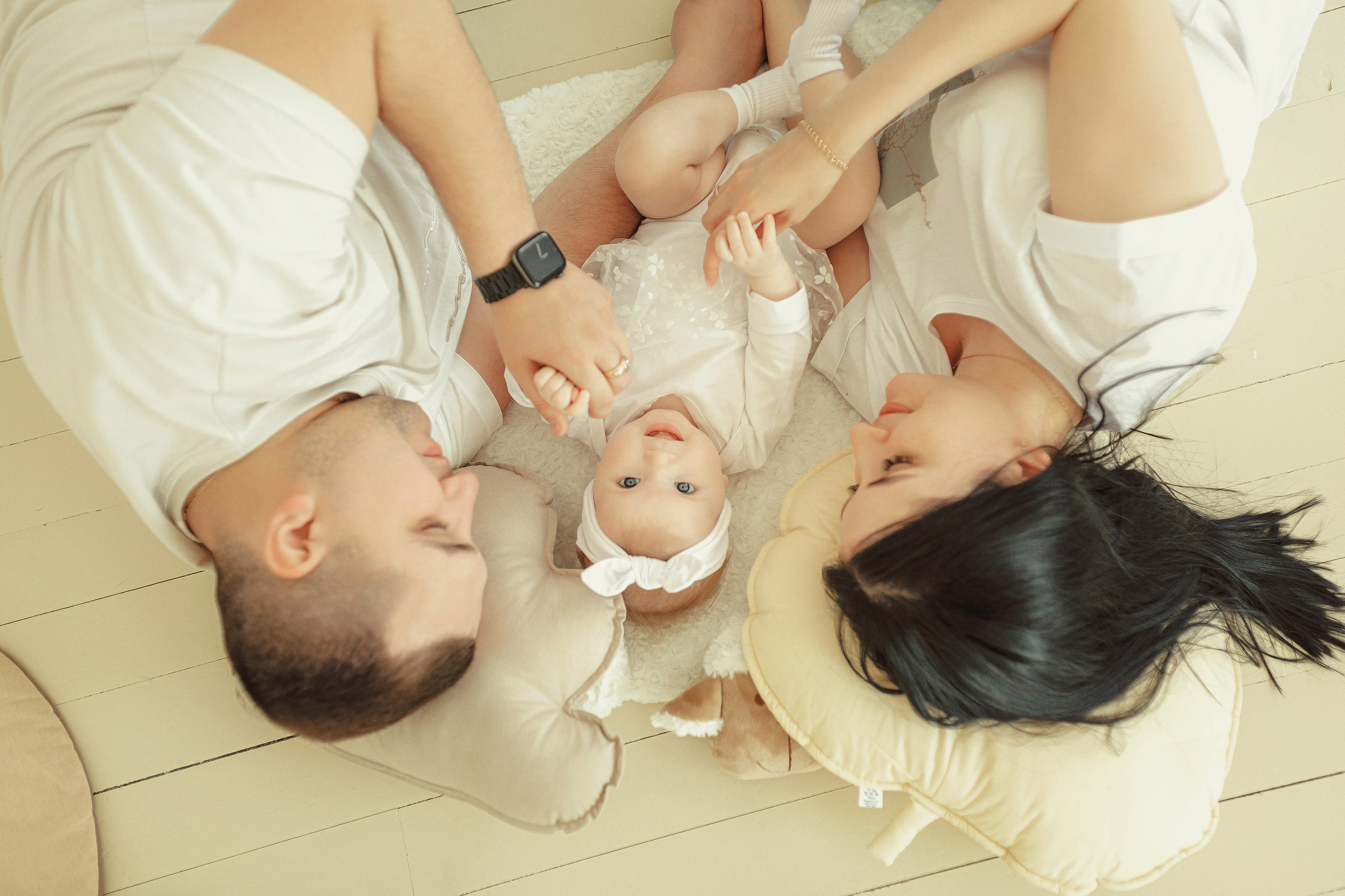 Эвелина, Женя и Милана. Семейный фотограф в Новосибирске Екатерина Сафронова