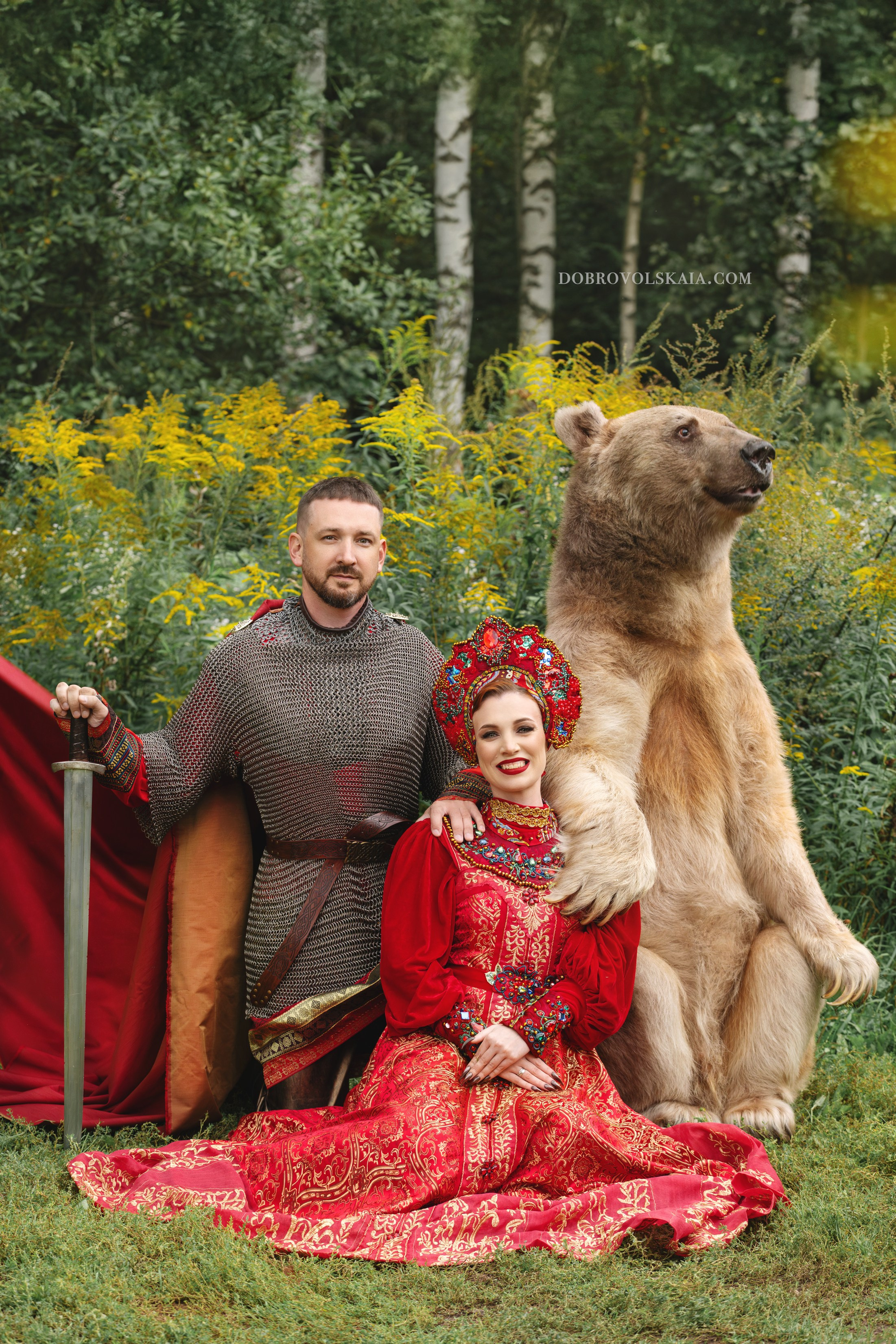 Русские народные костюмы в Москве