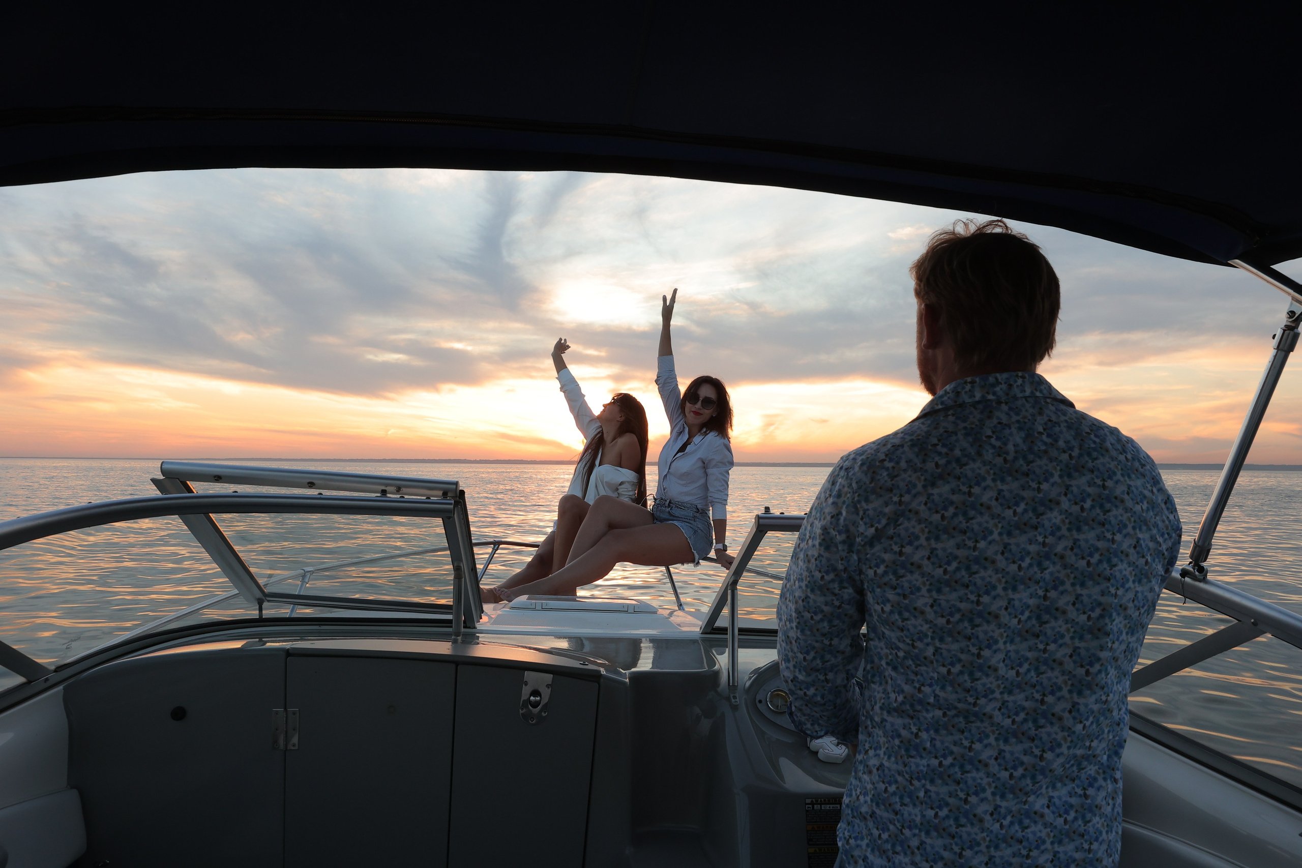 Прогулка на катере август 2024. Фотограф Алина Ионычева в Новосибирске