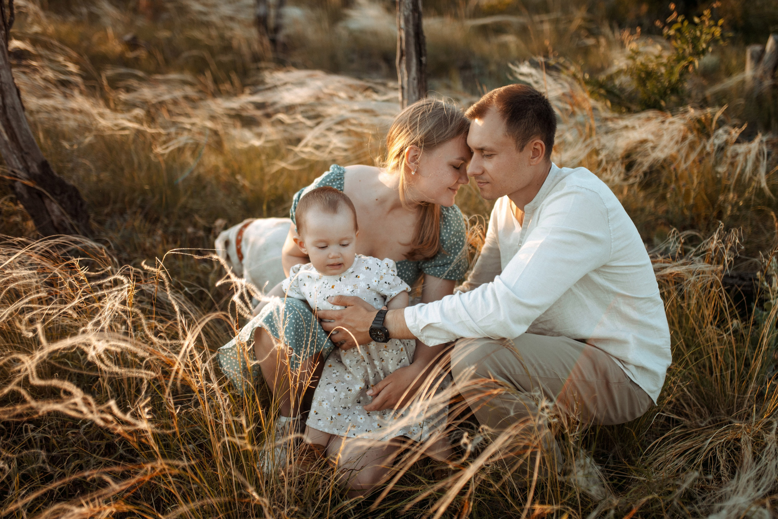 Трое в поле, не считая собаки. Семейный документальный фотограф в Волгограде Мариэта Додина