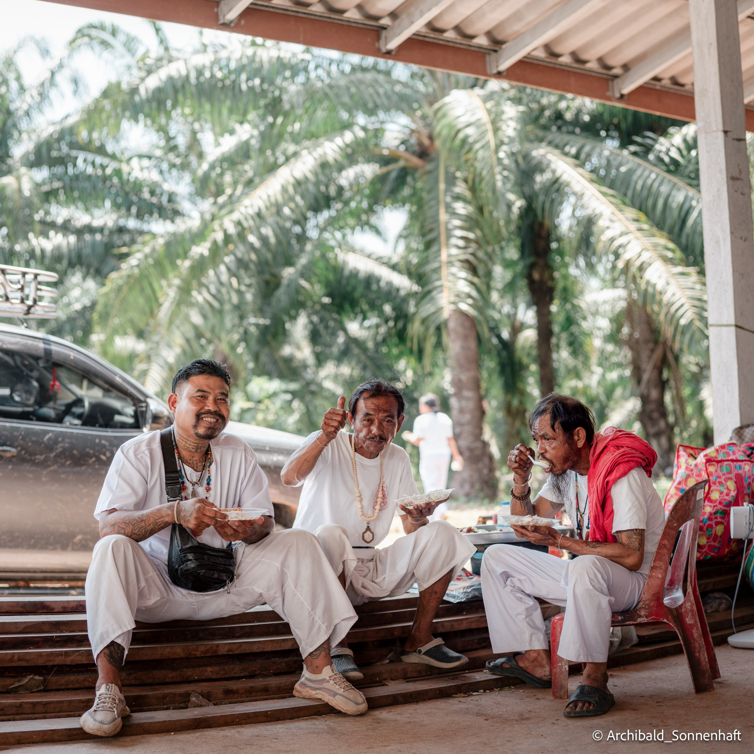 Thai monk. Photographer in Guangzhou, China. Archibald Sonnenhaft