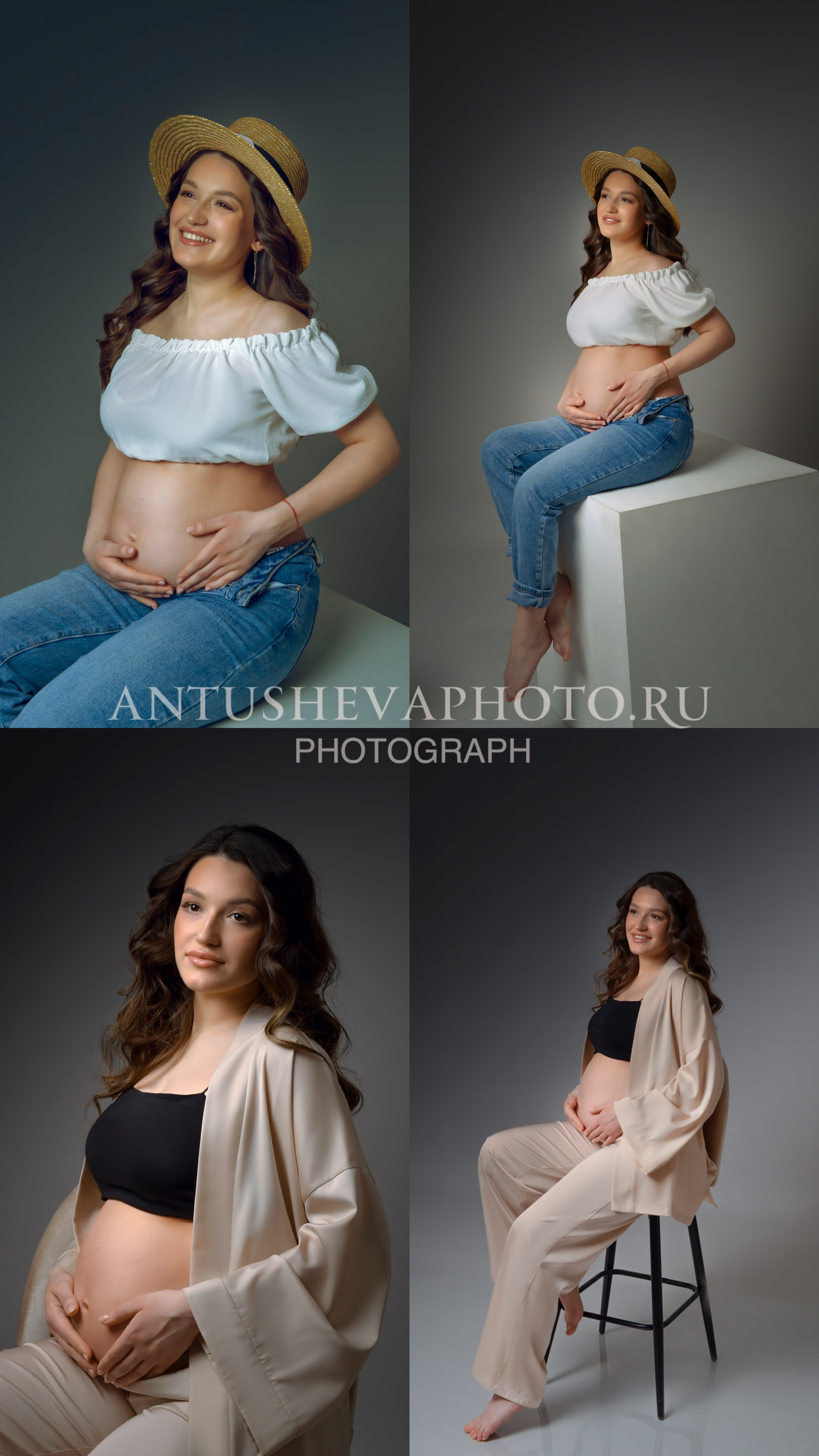 Беременность. Фотограф Юлия Антушева