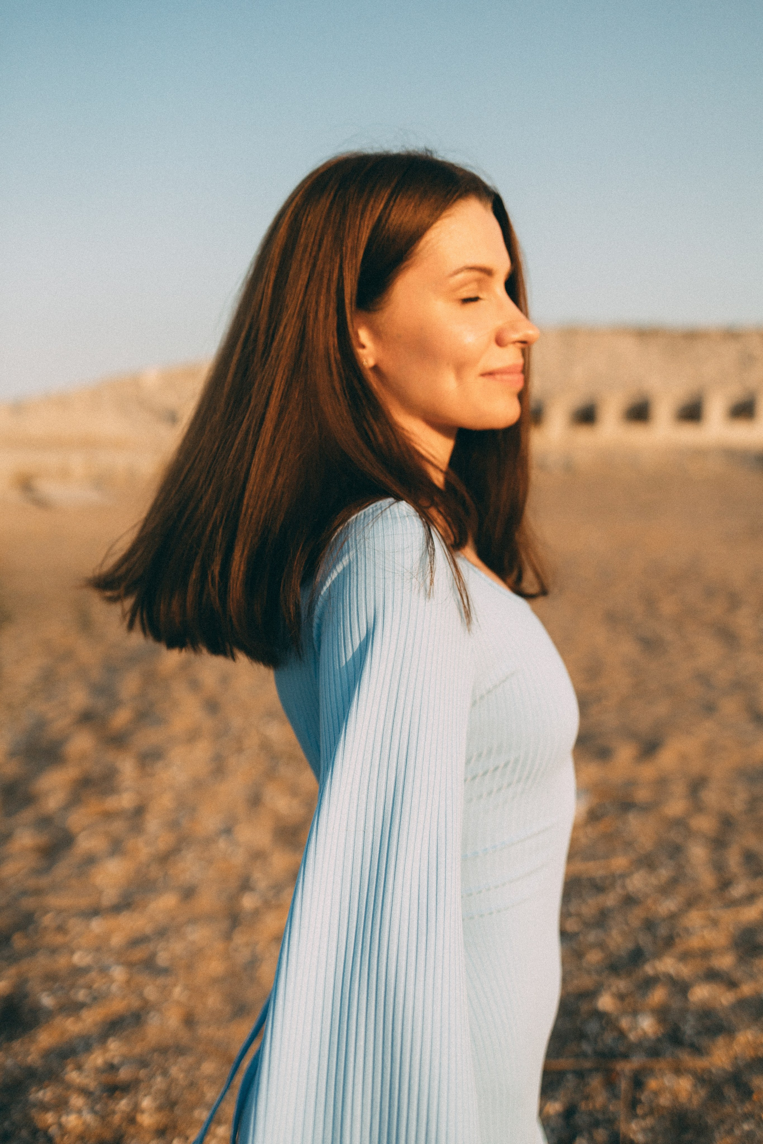 Закат на море. Фотограф в Дагестане Кира Молькова