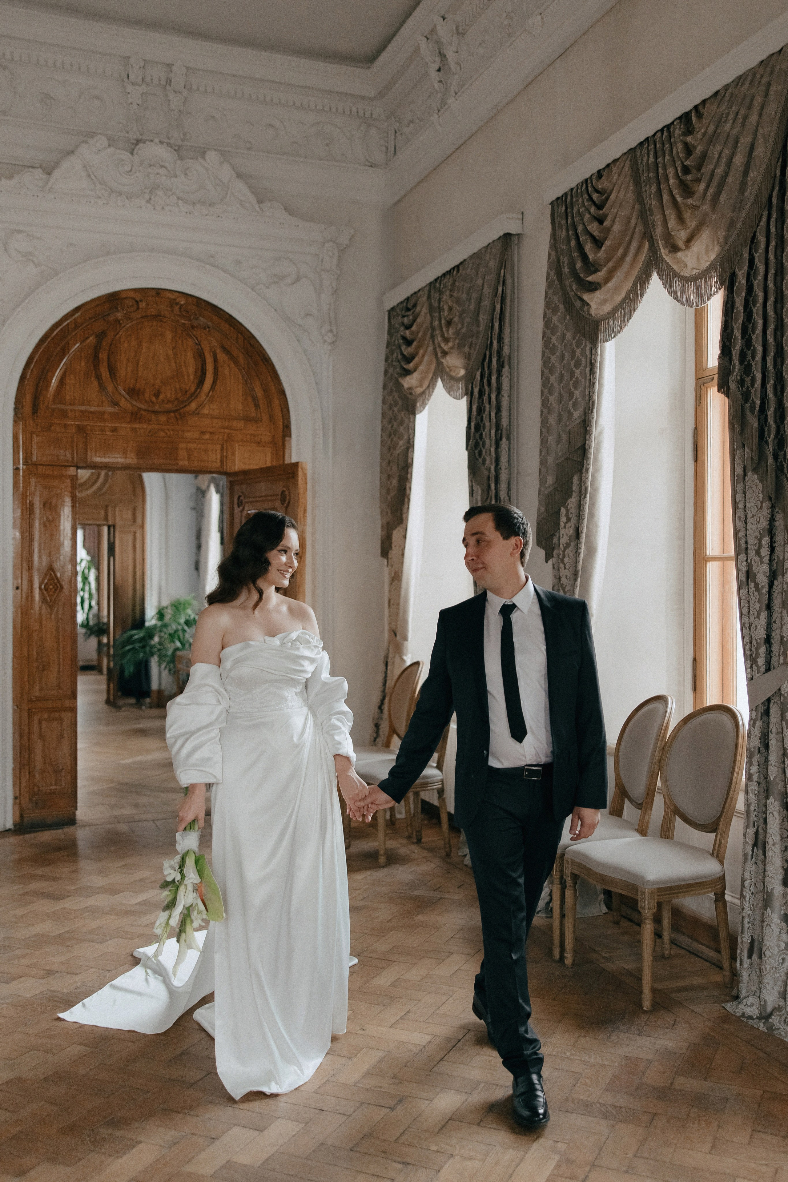 Регистрация в особняке Муравьевых-Апостолов. Свадебный фотограф Москва