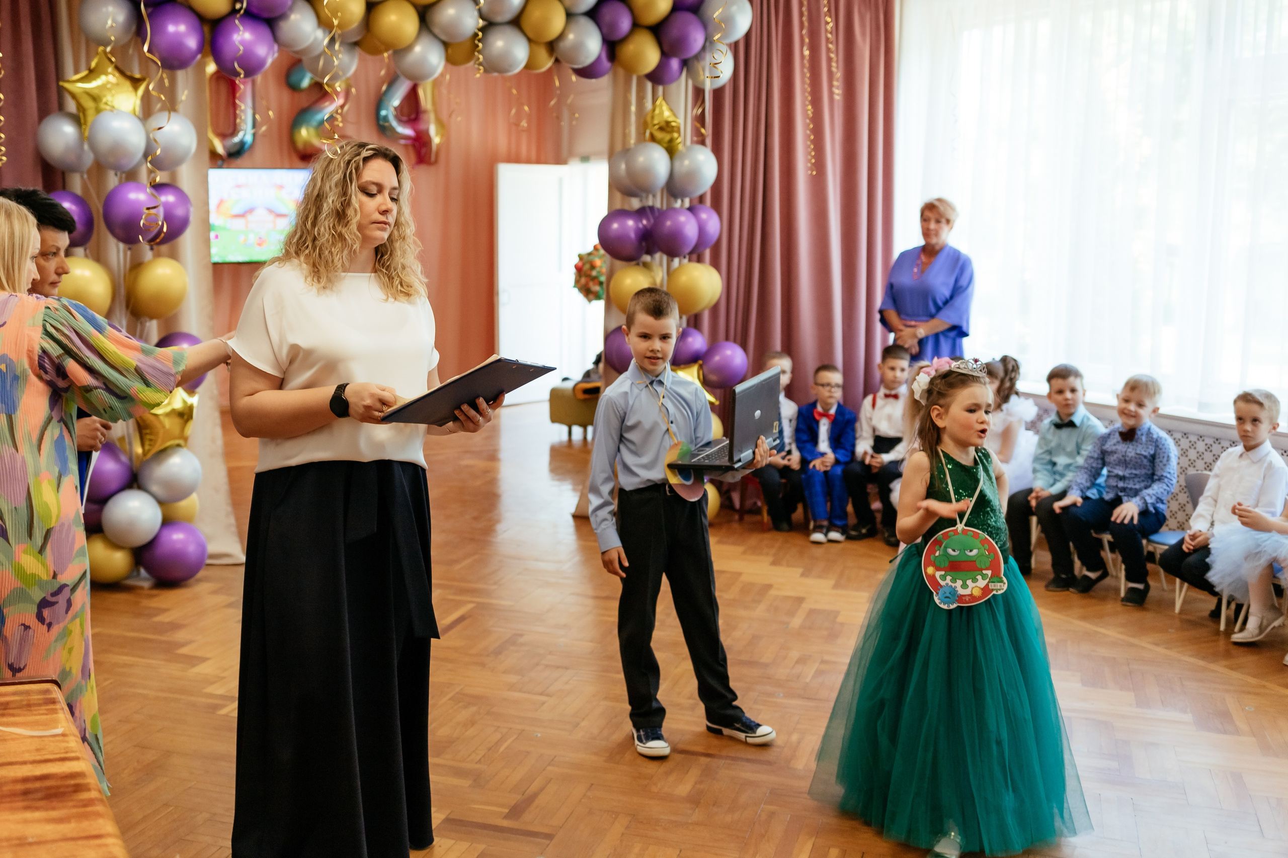 Праздник в детском саду. Семейный фотограф в Минске Приболовец Светлана