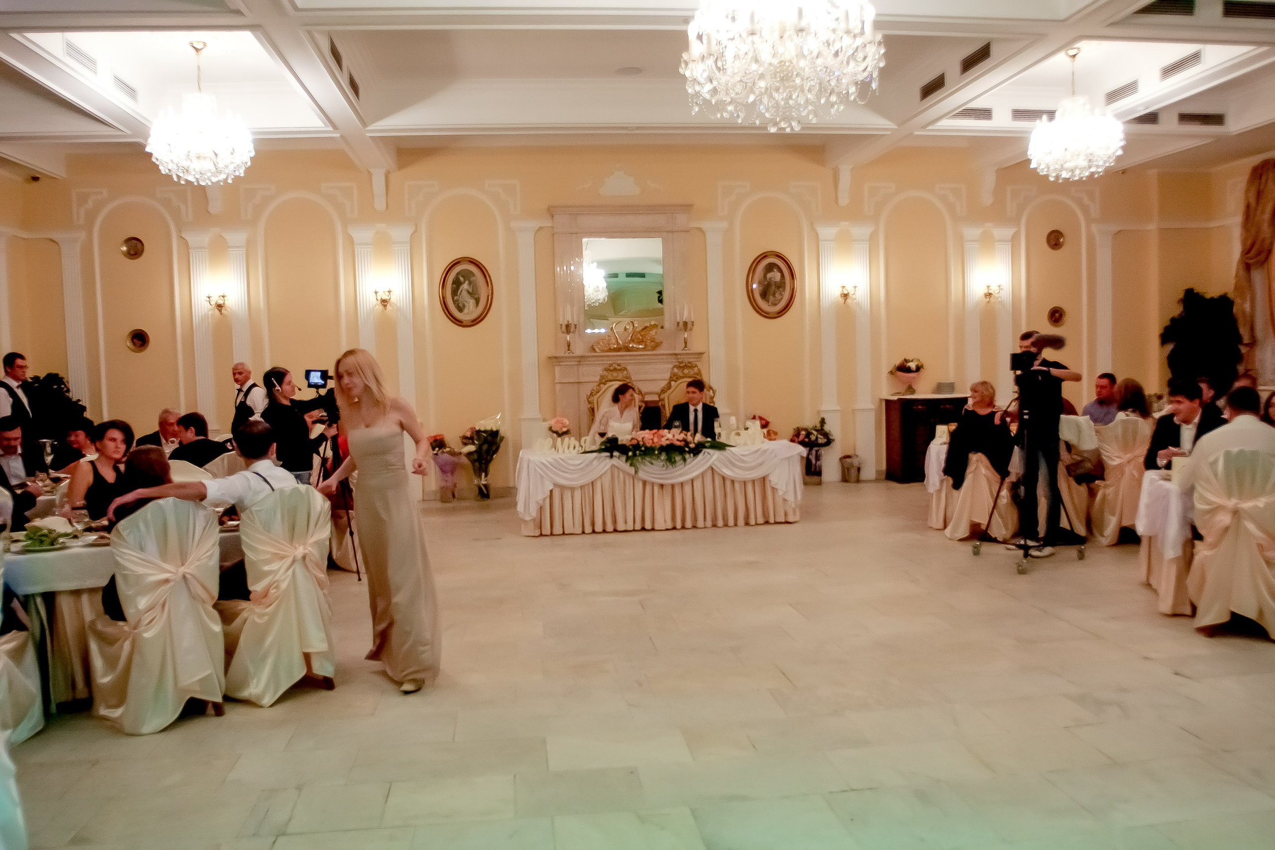 Банкет/Banquet. Максим Матвийченко и Виктория Басова профессионалы своего дела