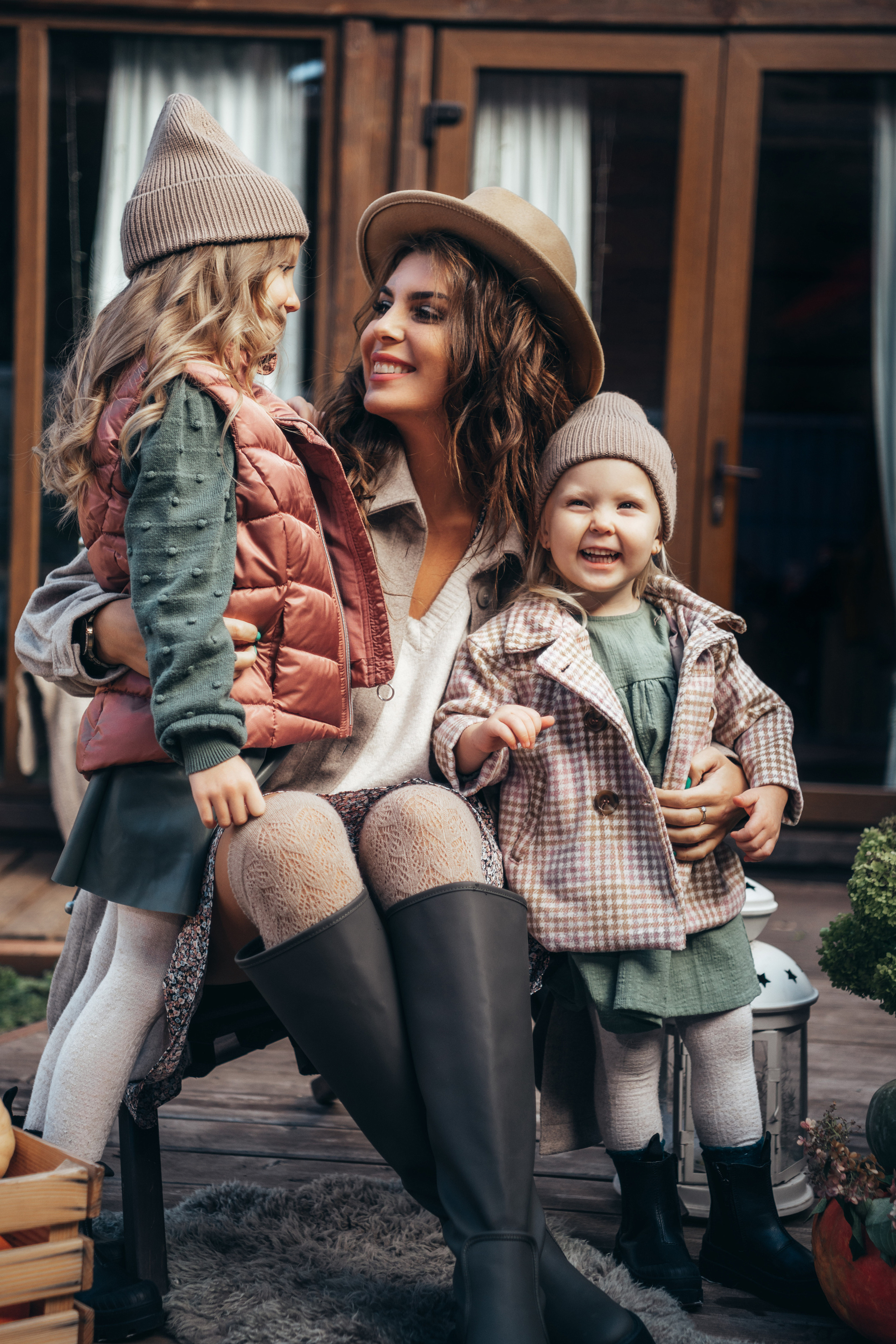 Осенняя семейная фотосессия с детьми на природе. Свадебный и семейный фотограф в Уфе | Винс Константин | Фотопроекты