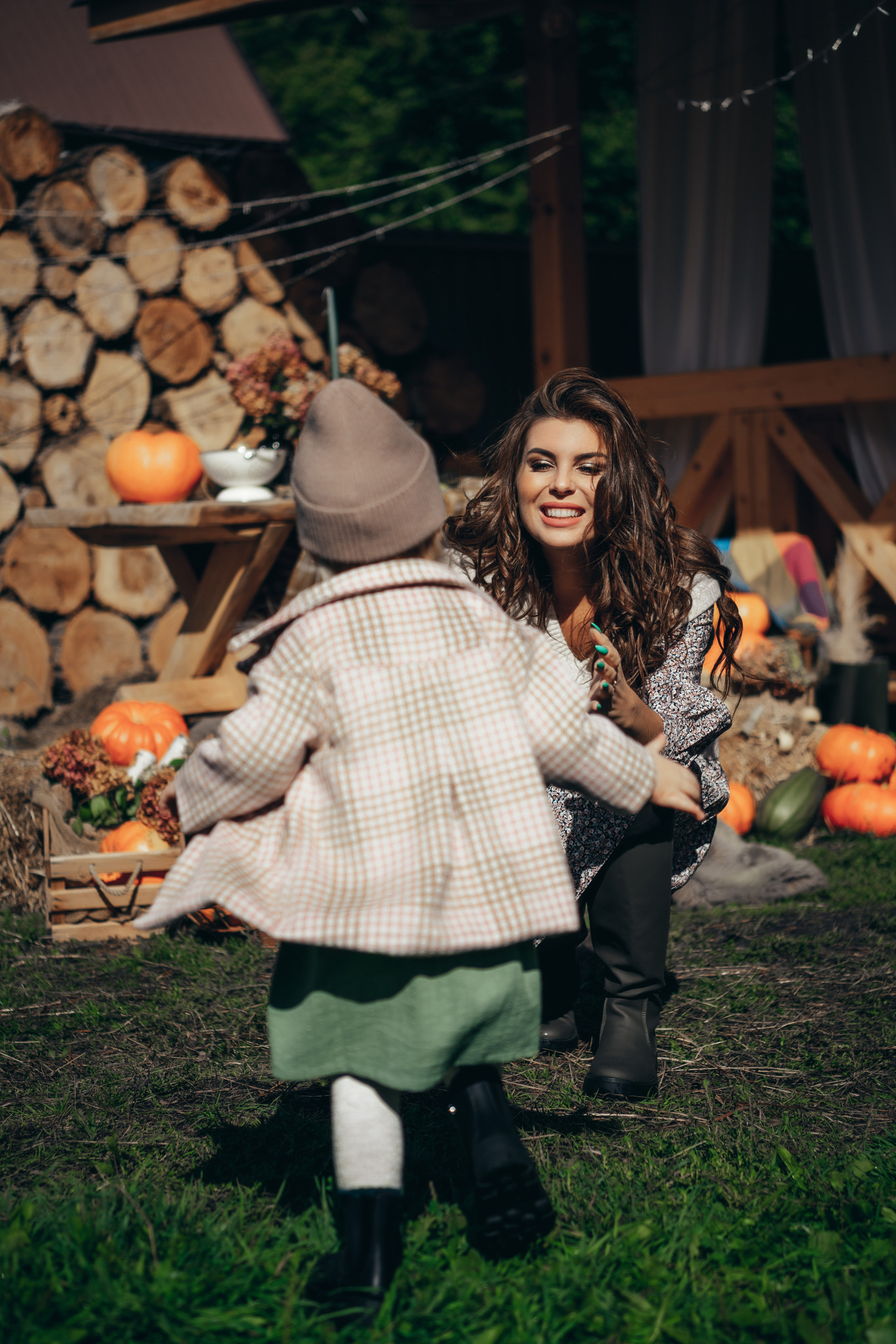 Осенняя семейная фотосессия с детьми на природе. Свадебный и семейный фотограф в Уфе | Винс Константин | Фотопроекты