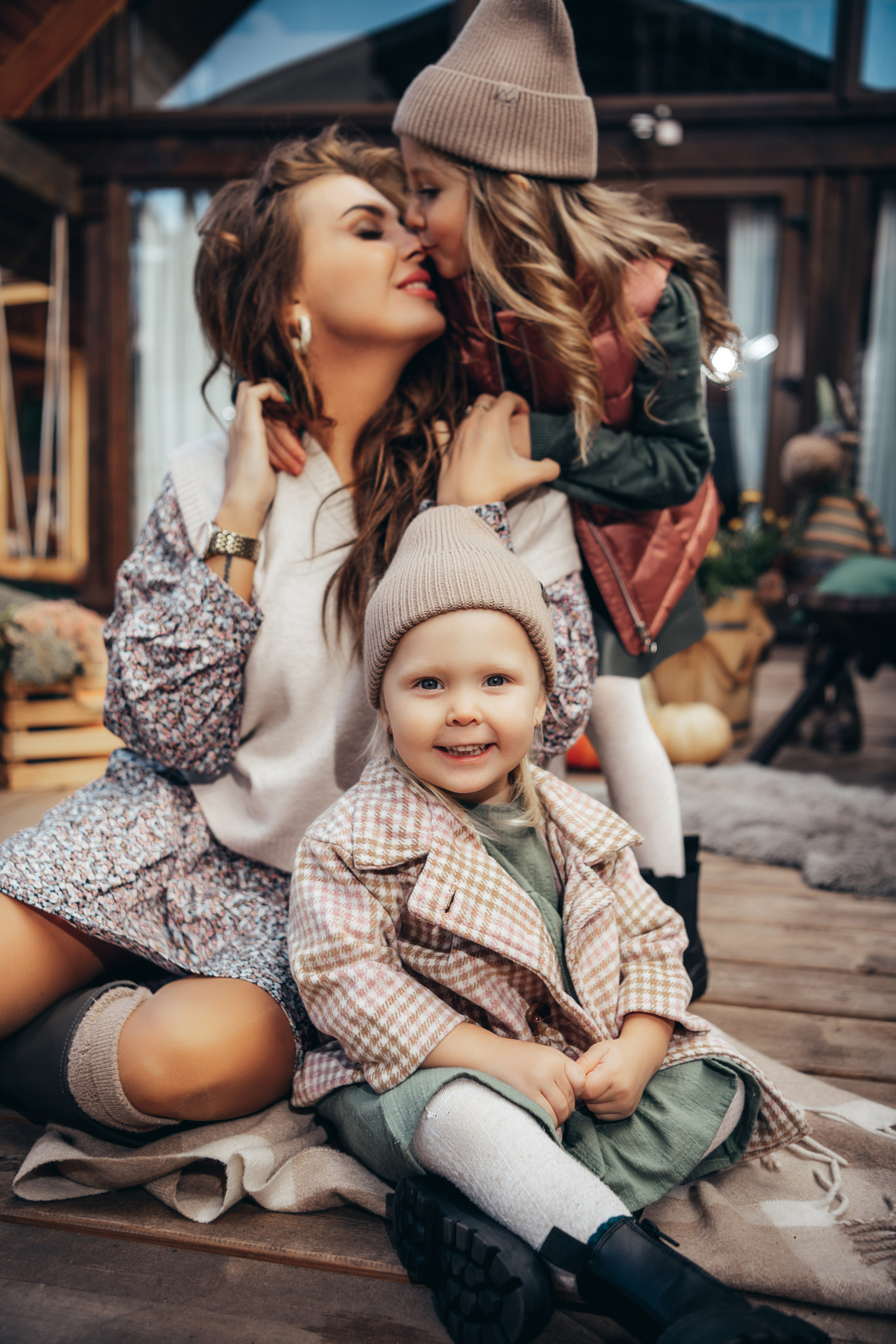 Осенняя семейная фотосессия с детьми на природе. Свадебный и семейный фотограф в Уфе | Винс Константин | Фотопроекты