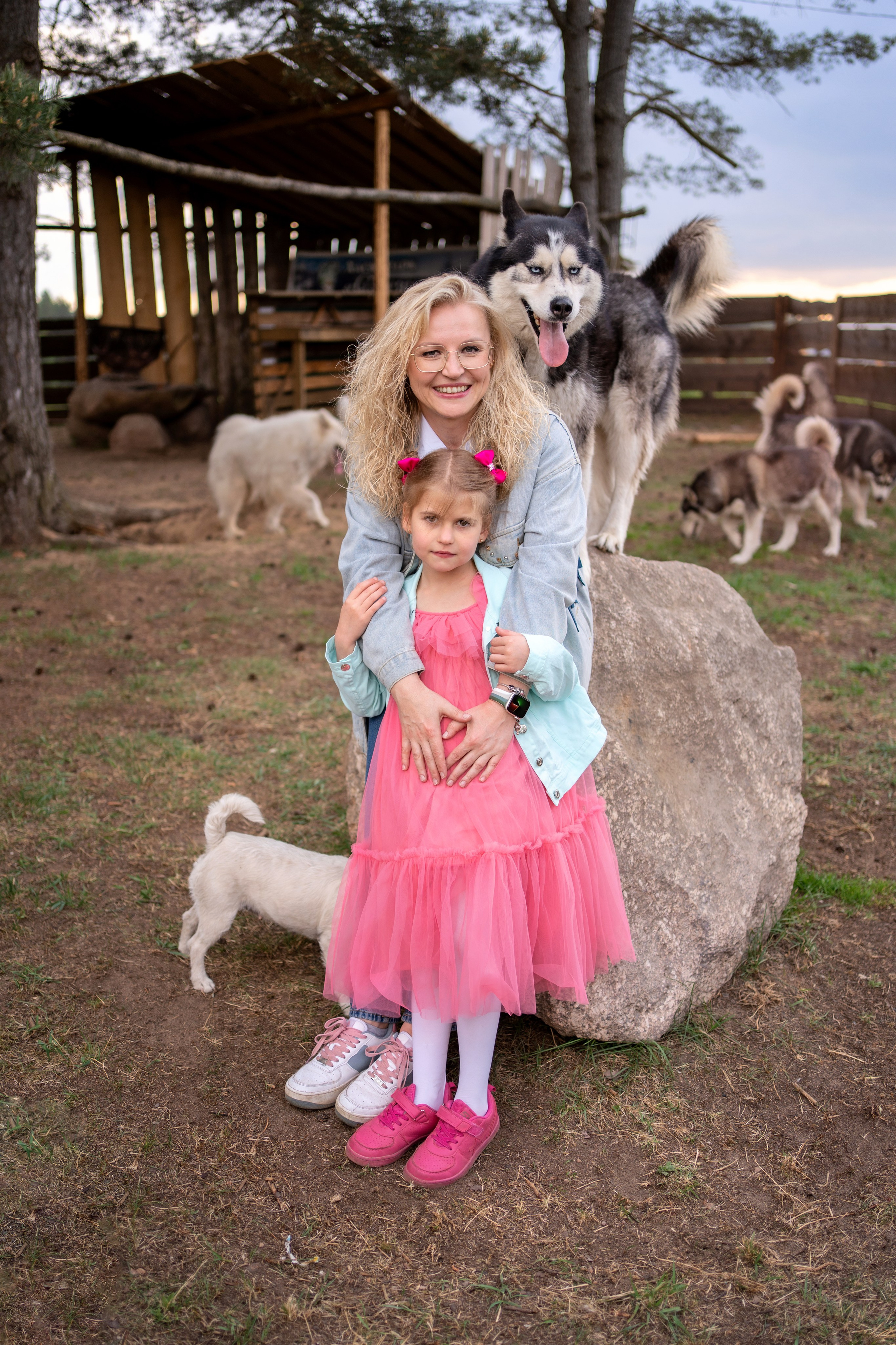 Хаски парк. Семейный и свадебный фотограф Минск, Беларусь Анна Орловская