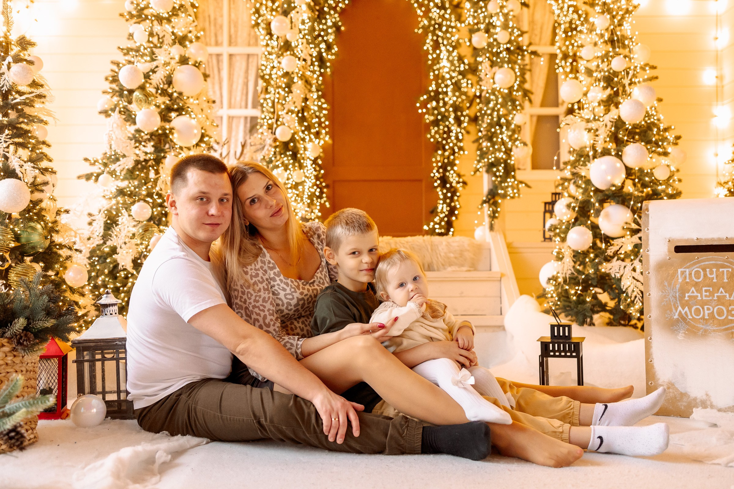 Новогодняя история. Семейный Фотограф в Москве Евгения Симоненко