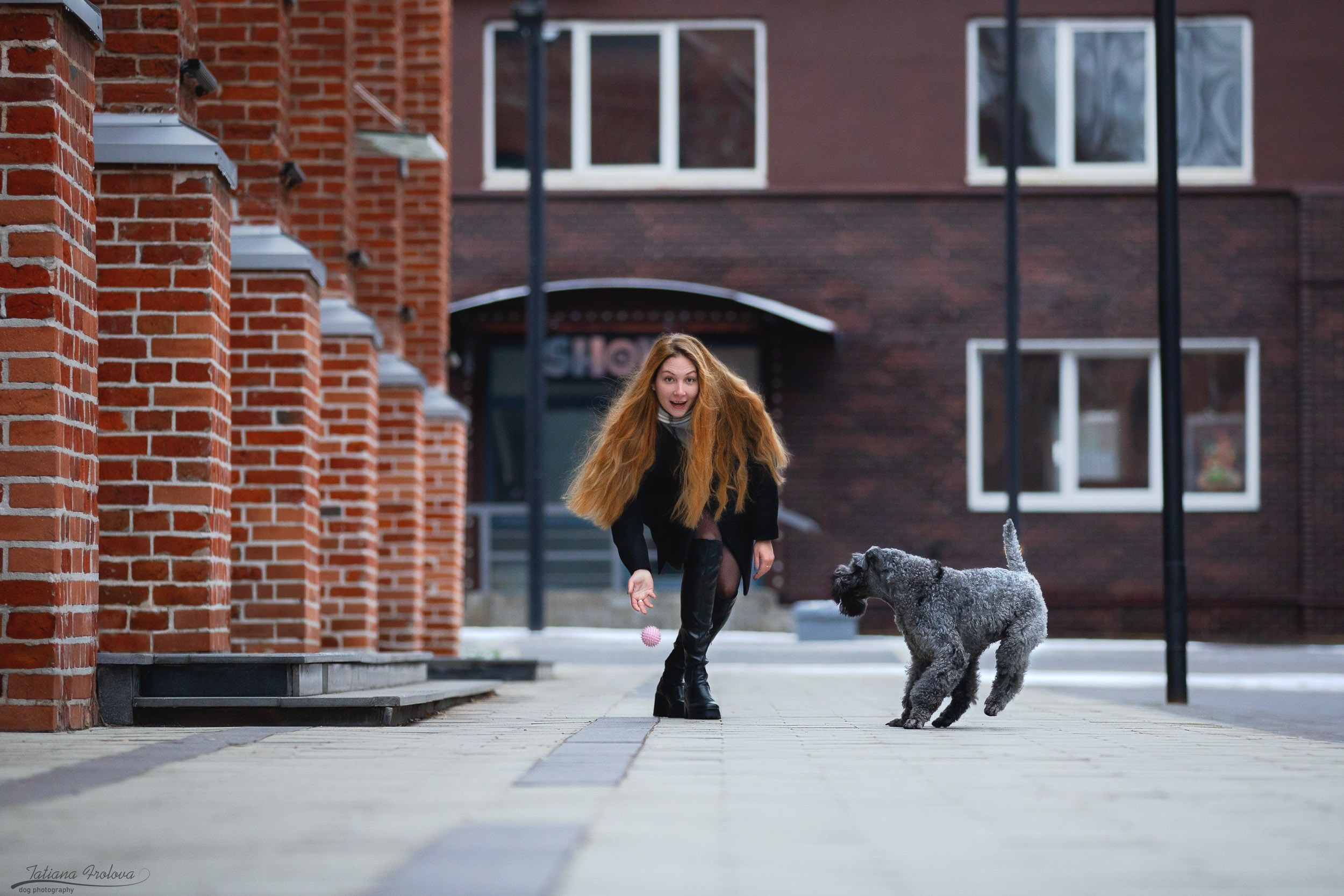 Городская съемка в стиле лайфстайл. Фотограф-анималист в Москве и Московской области Татьяна Фролова
