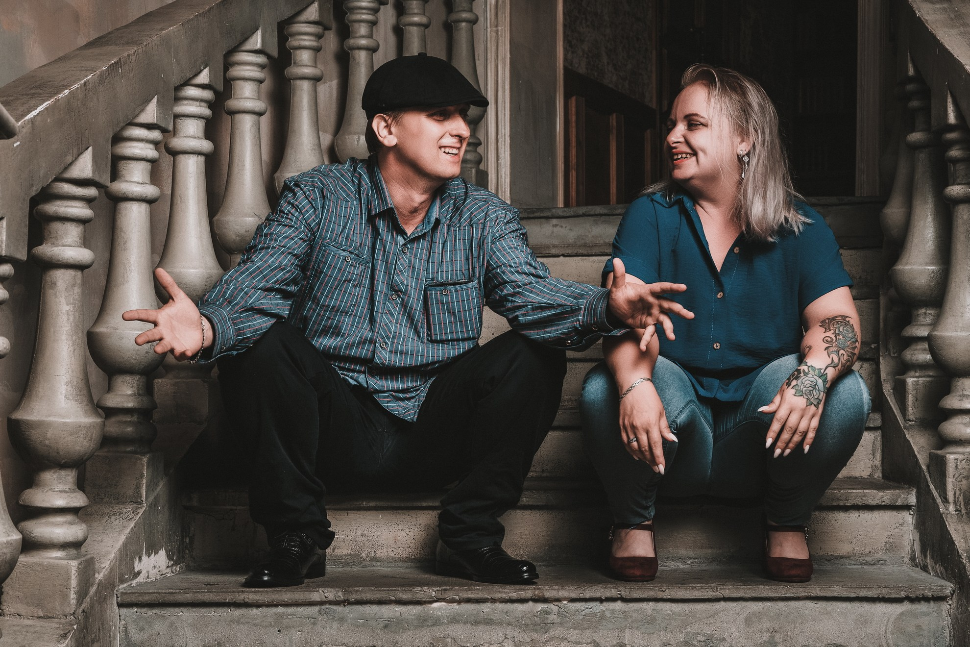 Лавстори. Парная студийная фотосессия