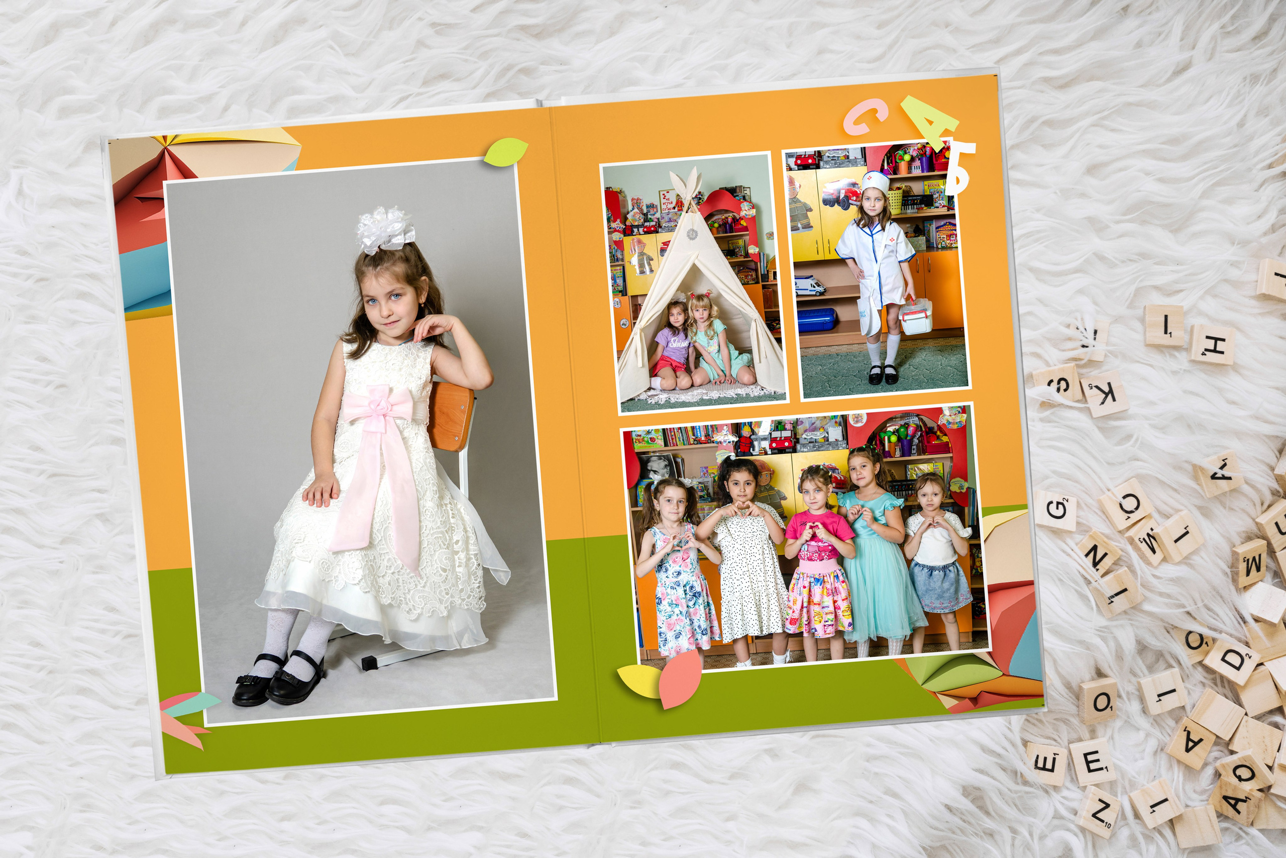 НАШИ РАБОТЫ — ДЕТСКИЙ САД. Фотограф в Шелехове, лучшие выпускные альбомы в Шелехове