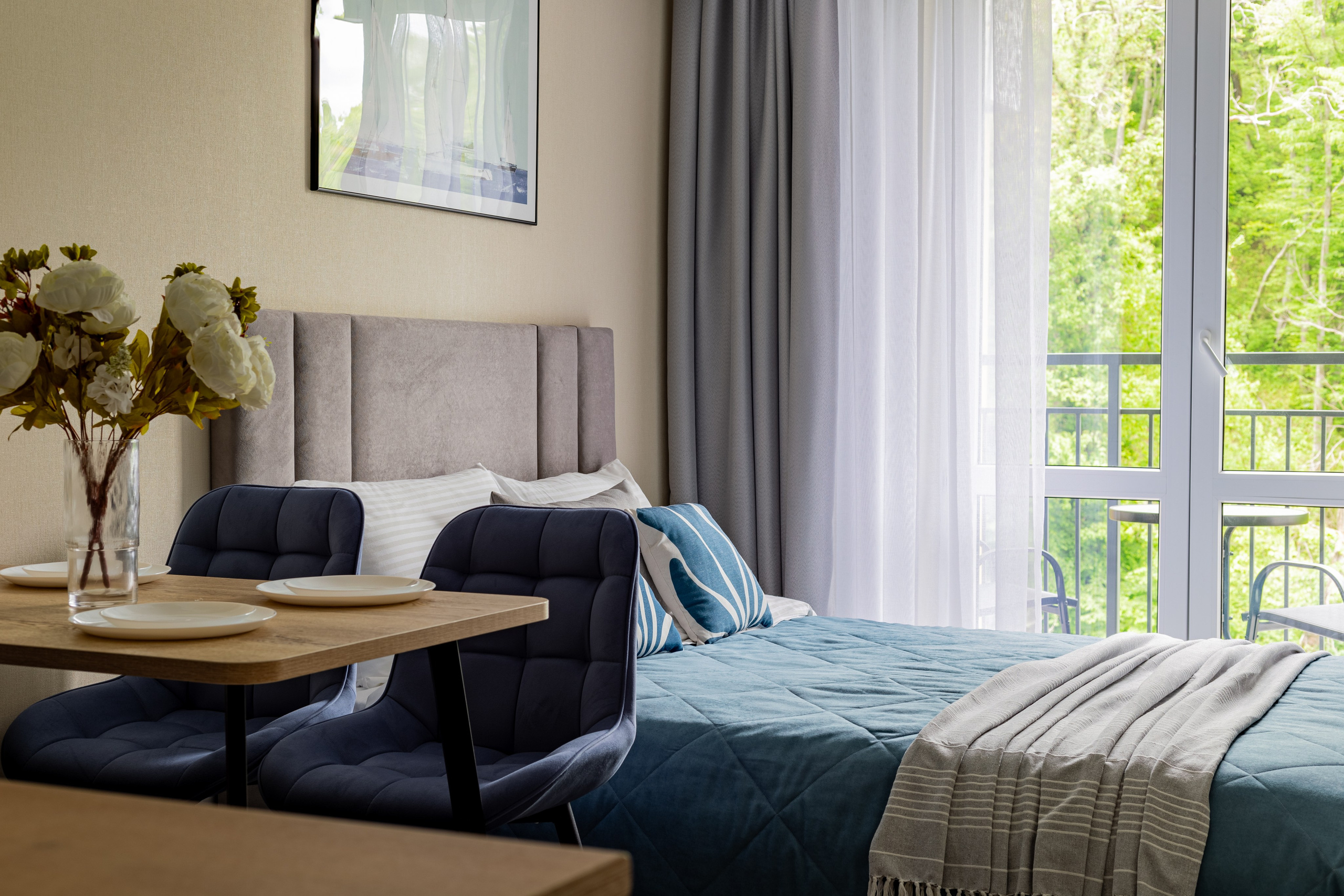 Комплектация студии с ремонтом от застройщика. Интерьерный фотограф. Хоумстейджер. Сочи/Адлер/Красная поляна