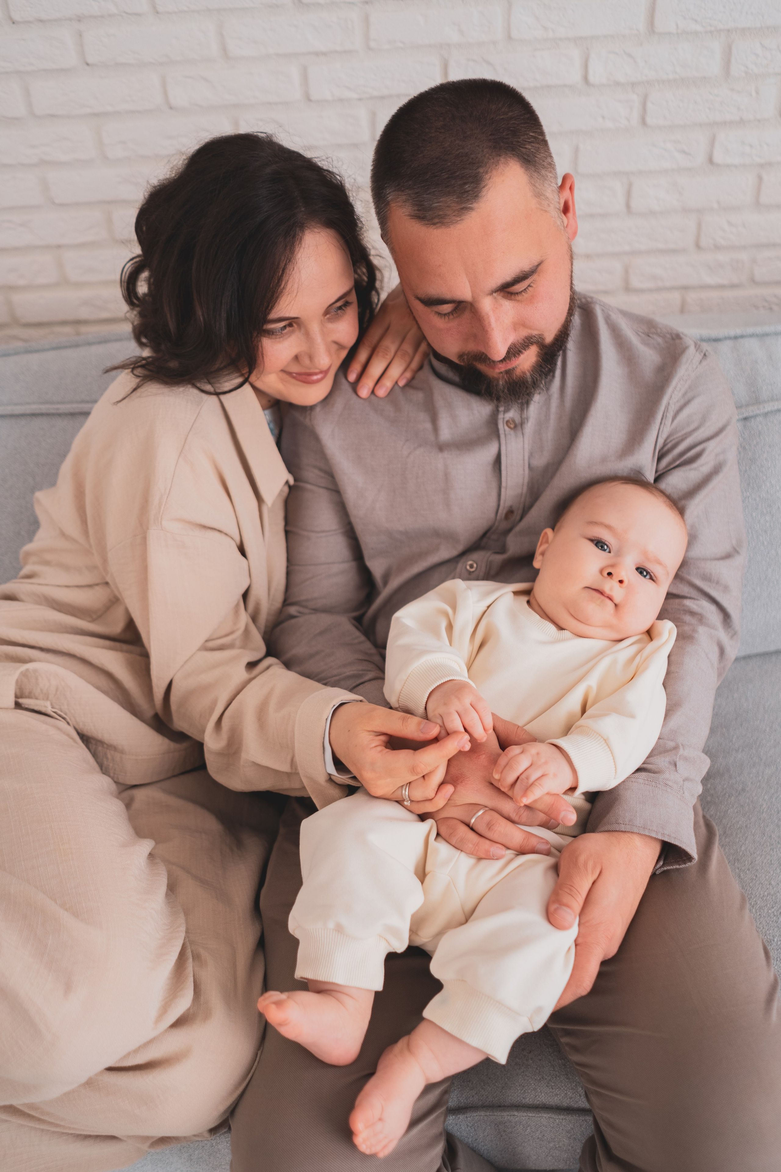 Мансур с родителями, Щелково, домашняя съемка. Наталья Дукалова фотограф Щелково Королев Пушкино Москва Балашиха