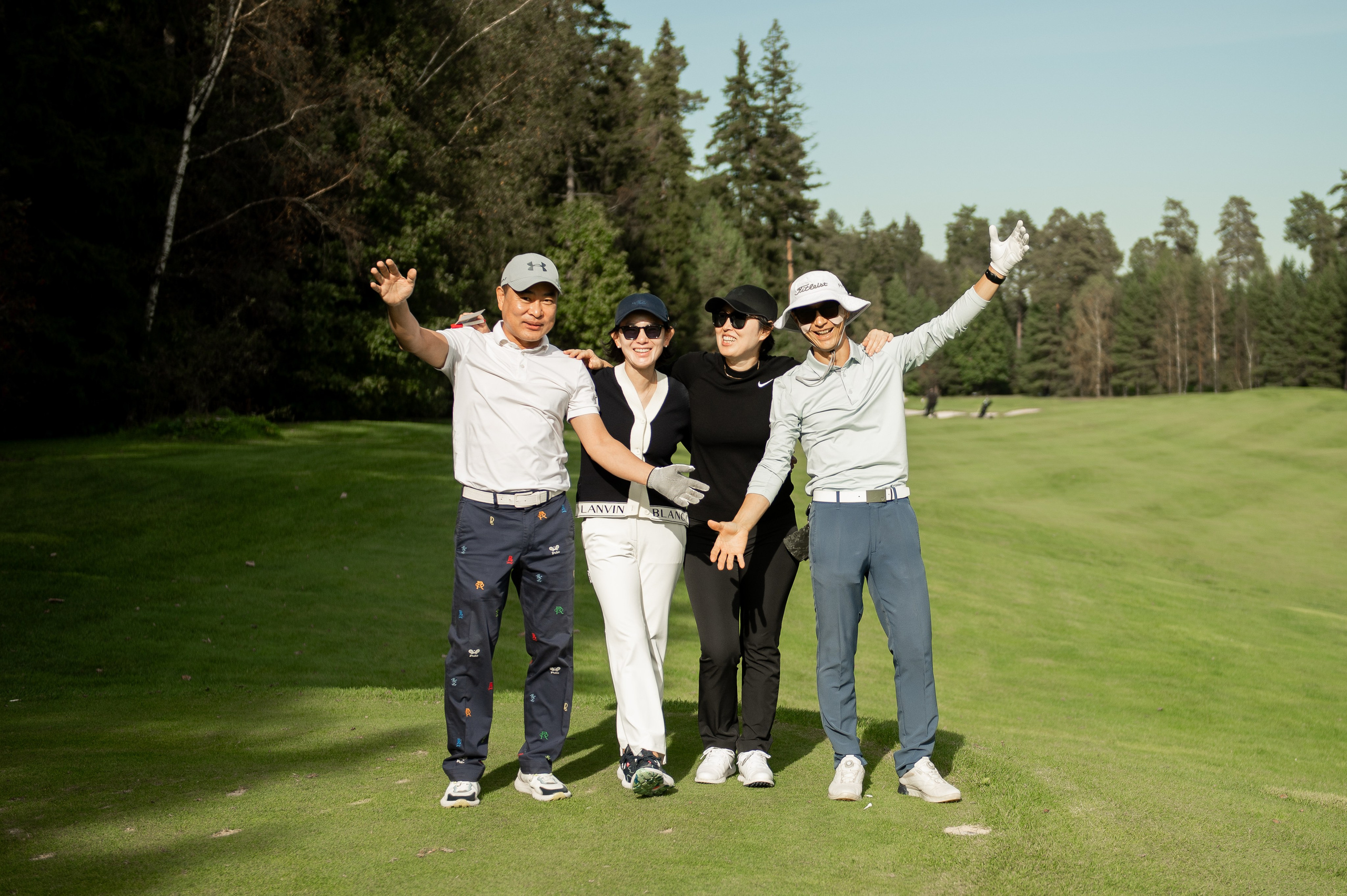 Турнир по гольфу. Профессиональный фотограф в Москве Александра Харламова