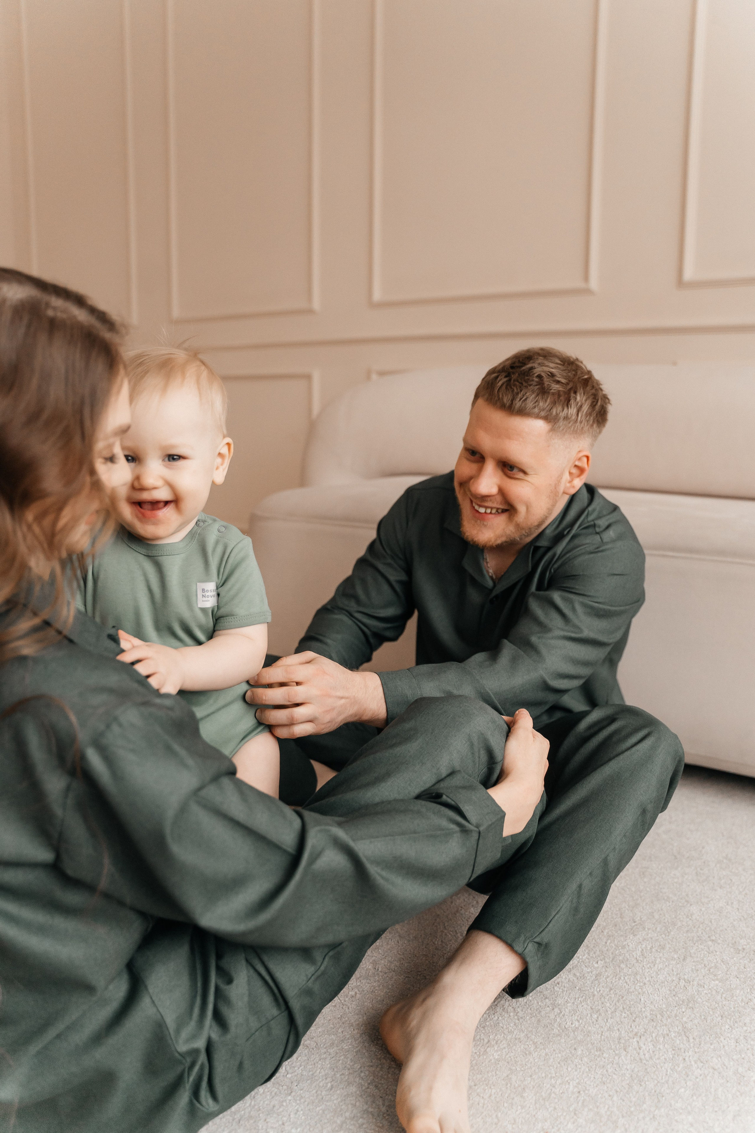 Илья, Таня и Мирон. Волик Мария