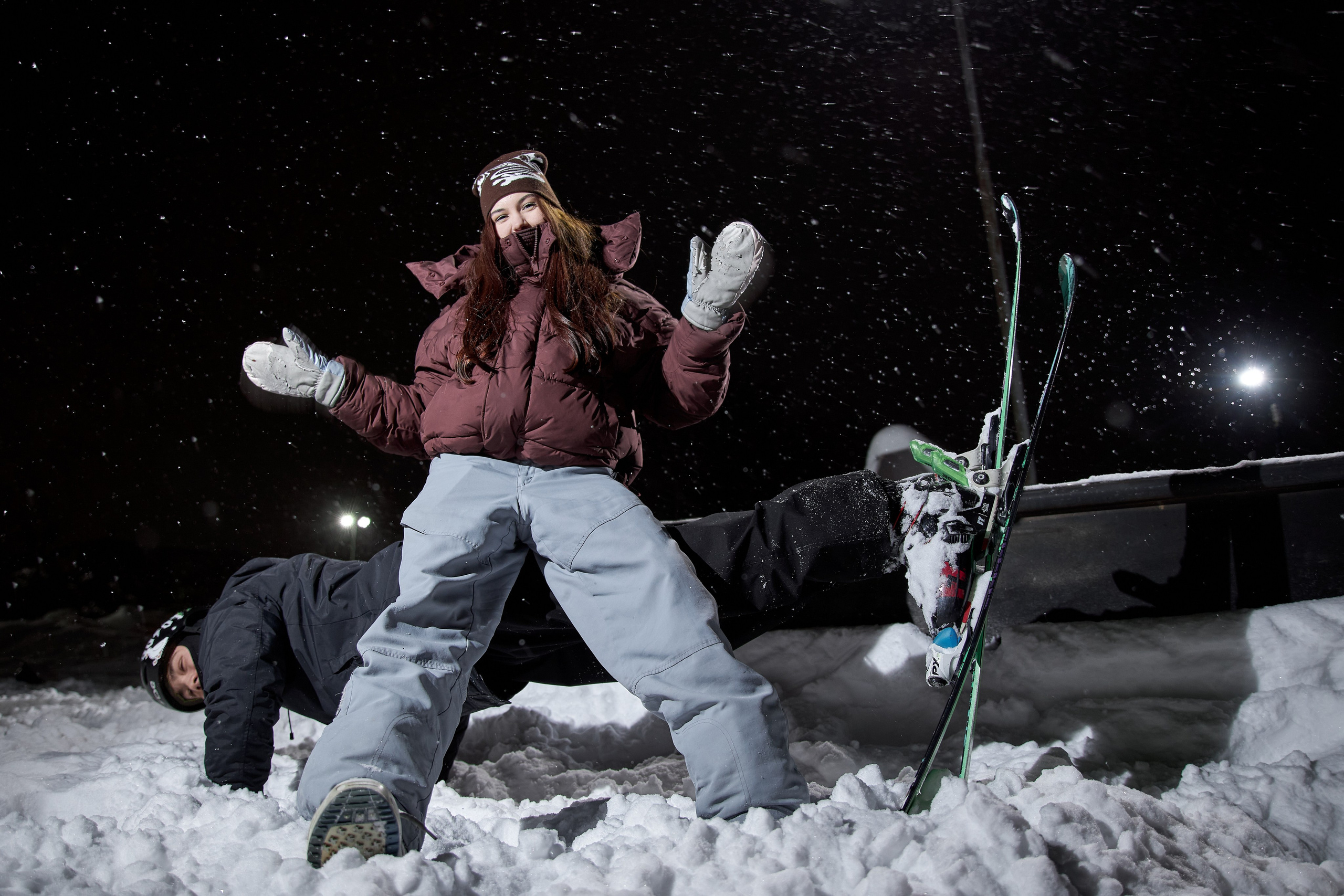 Сноубордисты. Фотограф Алексей Яковлев
