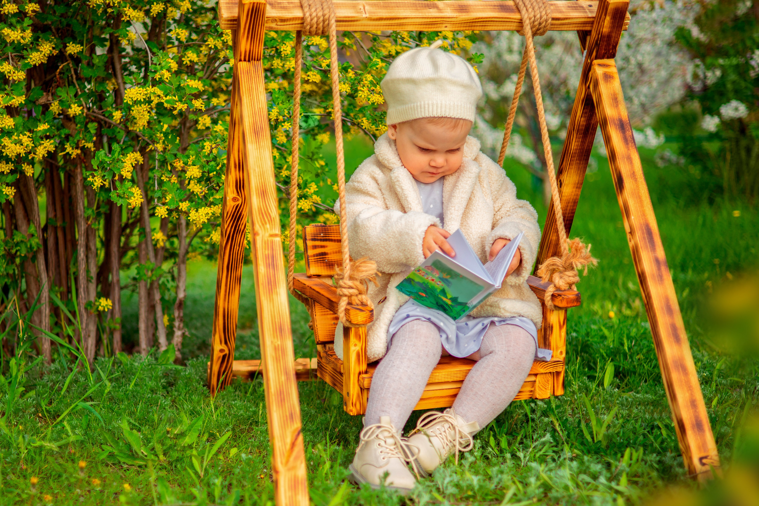 Полина качели. Семейный и детский фотограф в Михайловке Татьяна Лестьева