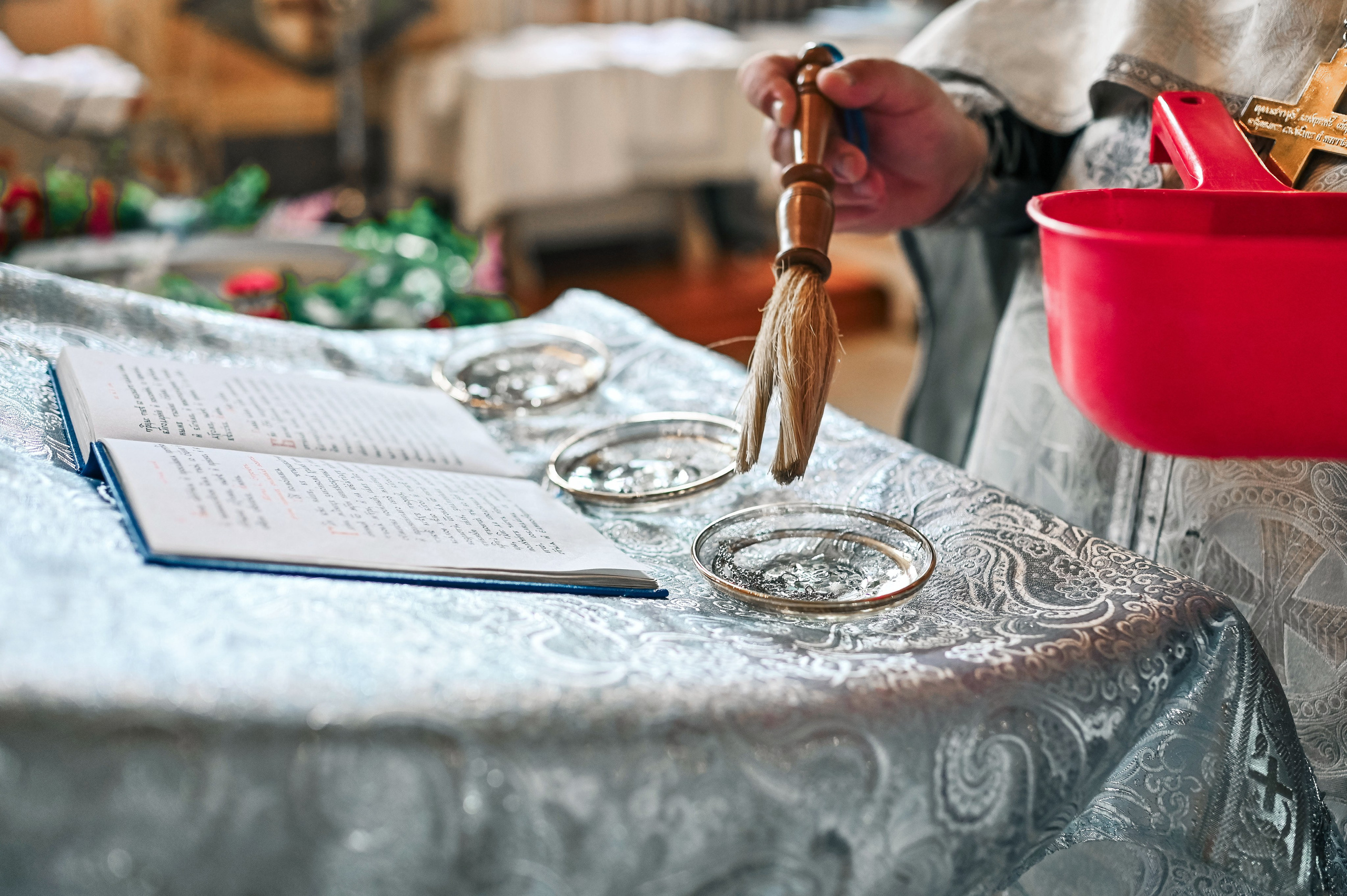 Крещение Владимира, Полины Вероники. Семейный фотограф в г. Воскресенск Наталия Молева