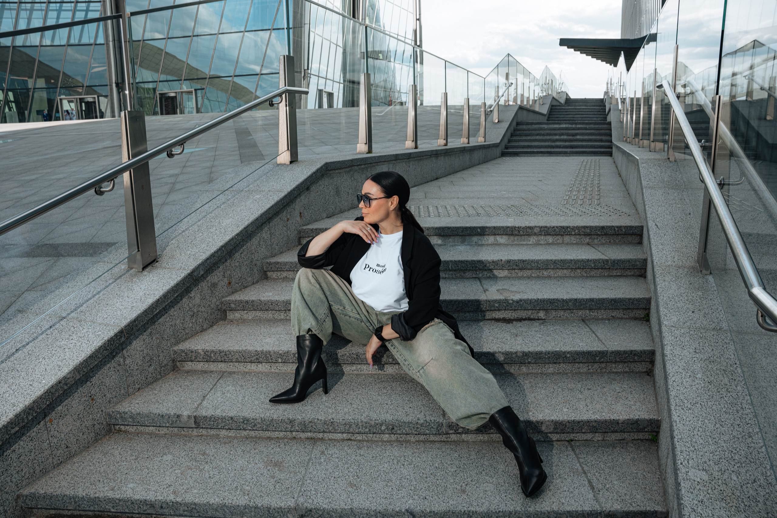 Елена. Лахта центр. Портретный фотограф в Санкт-Петербурге Дмитриева Наталия