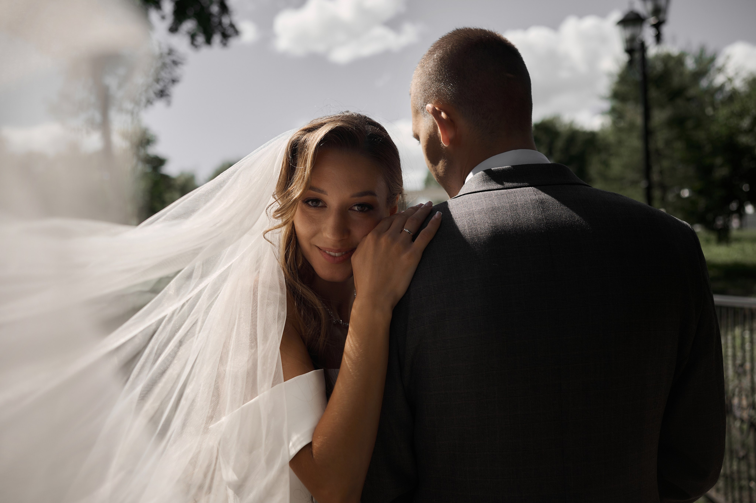 Свадебная фотосессия в Платоновском парке Тула. Свадебный фотограф в Туле Никита Беляев