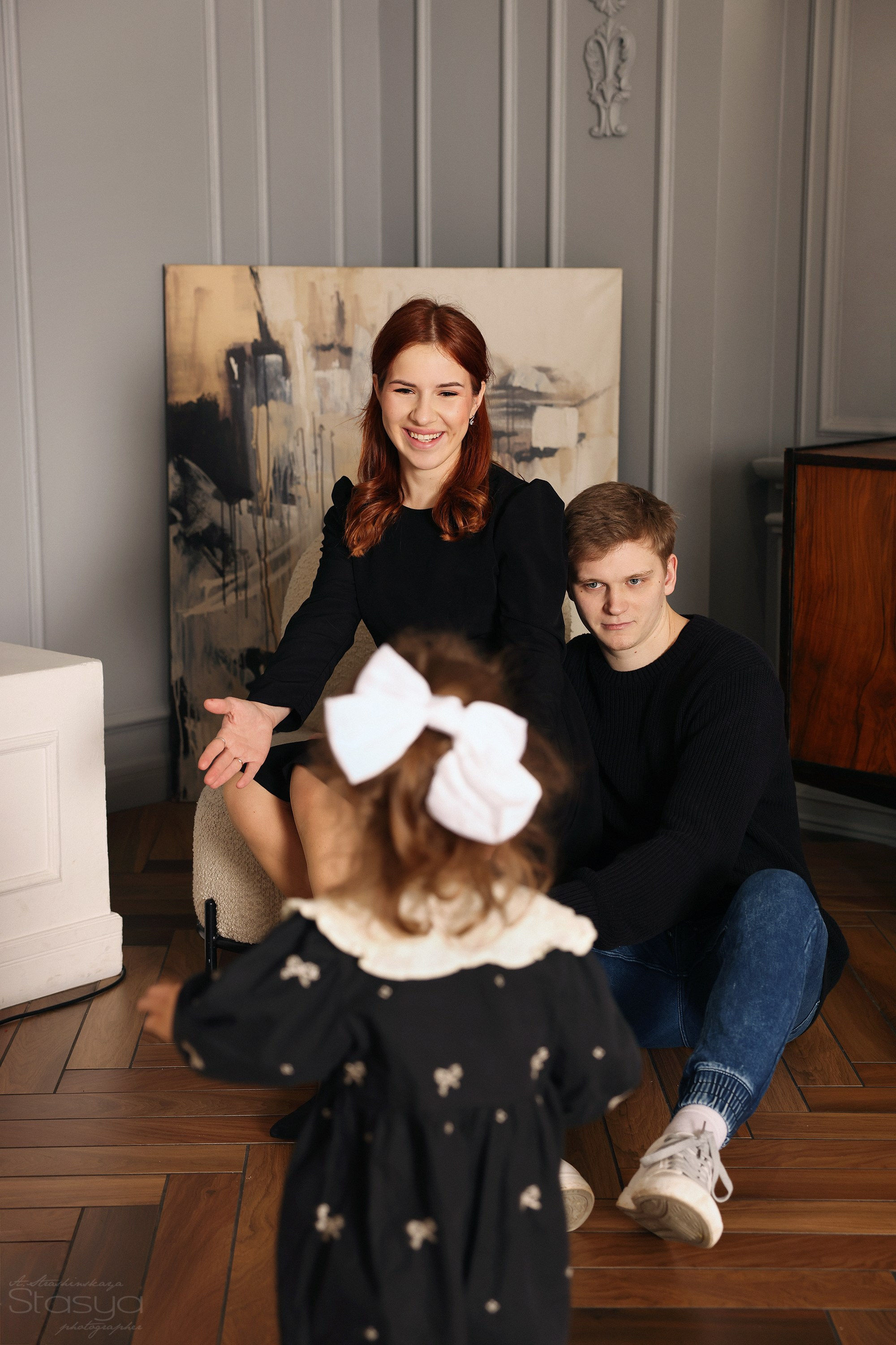 Второй день рождения и новогодняя сказка в студии. Фотограф в Санкт-Петербурге Анастасия Сачкова