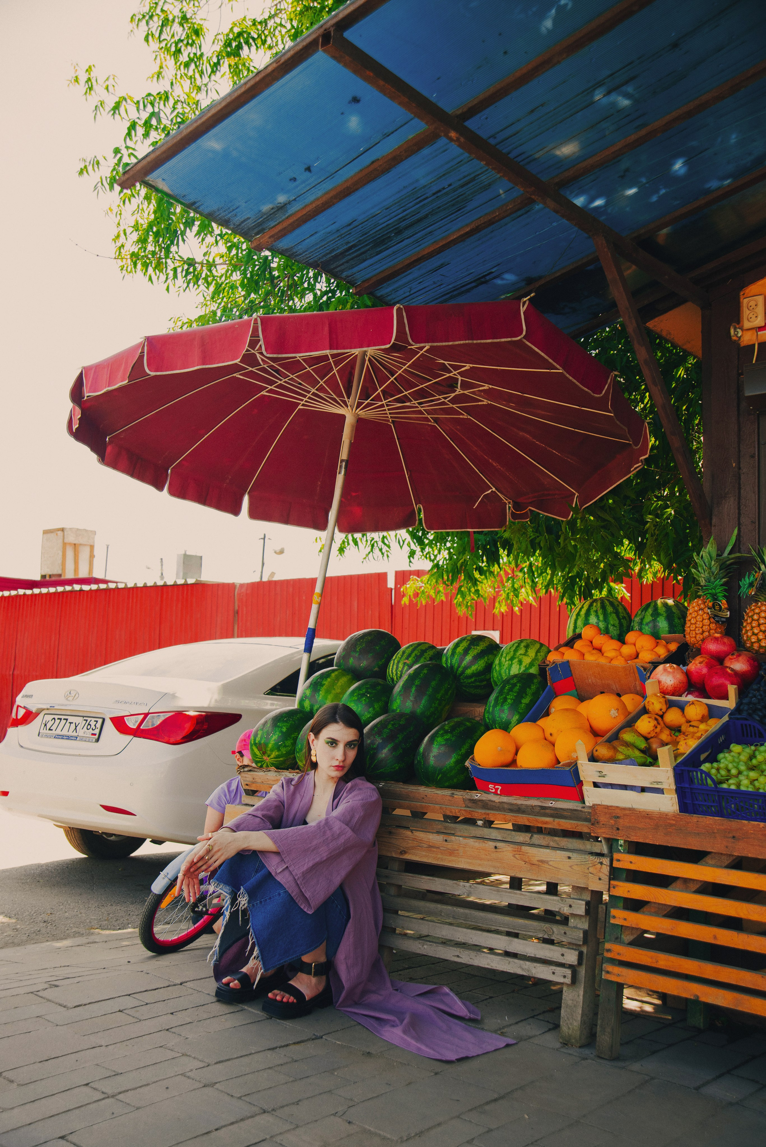 Кампейн для бренда O.SHU. Ксения Glossa. Портретный и репортажный фотограф в Самаре