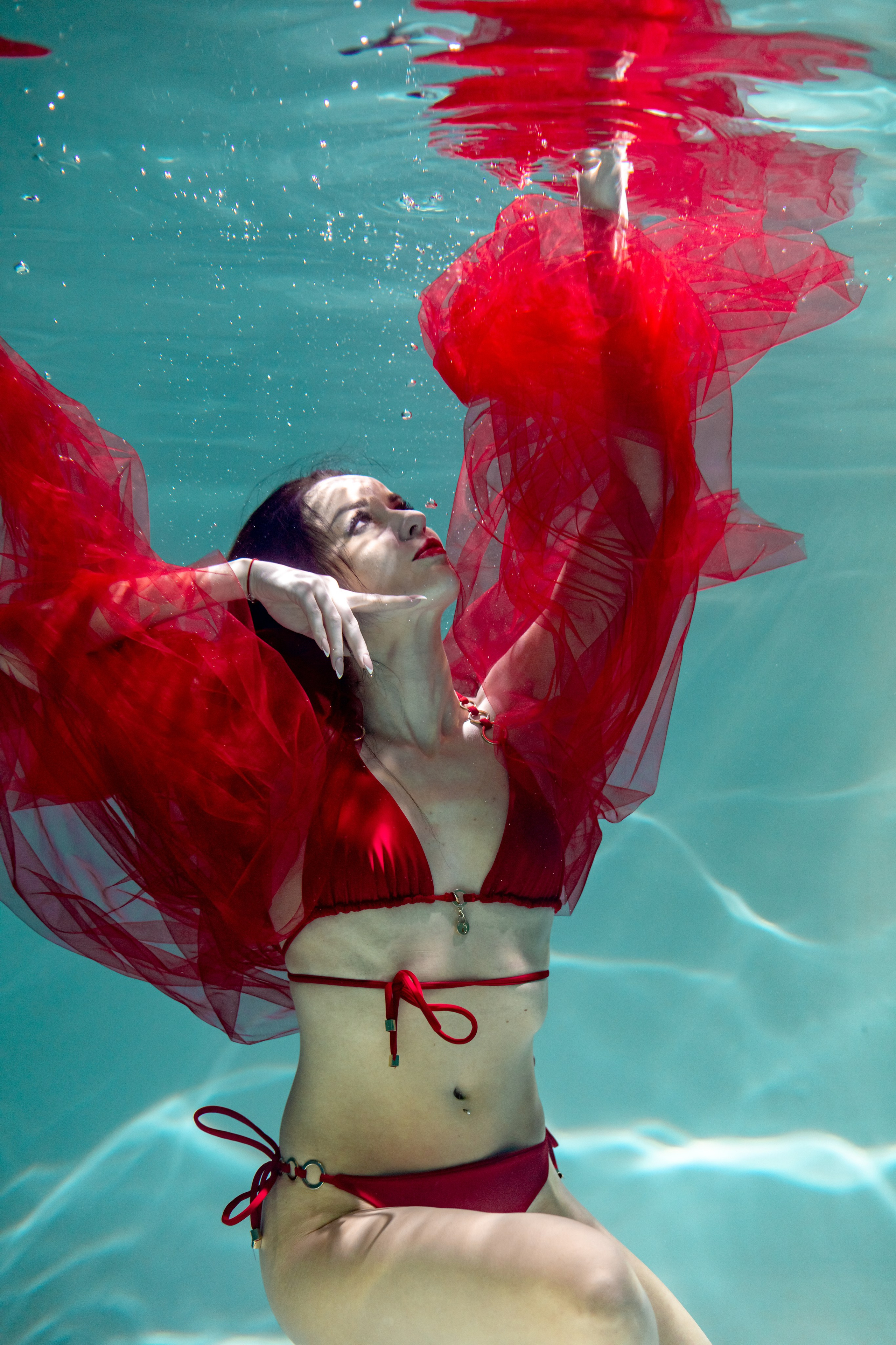 Подводная фотосъёмка. Арт фотограф Серафима Абельман в Москве