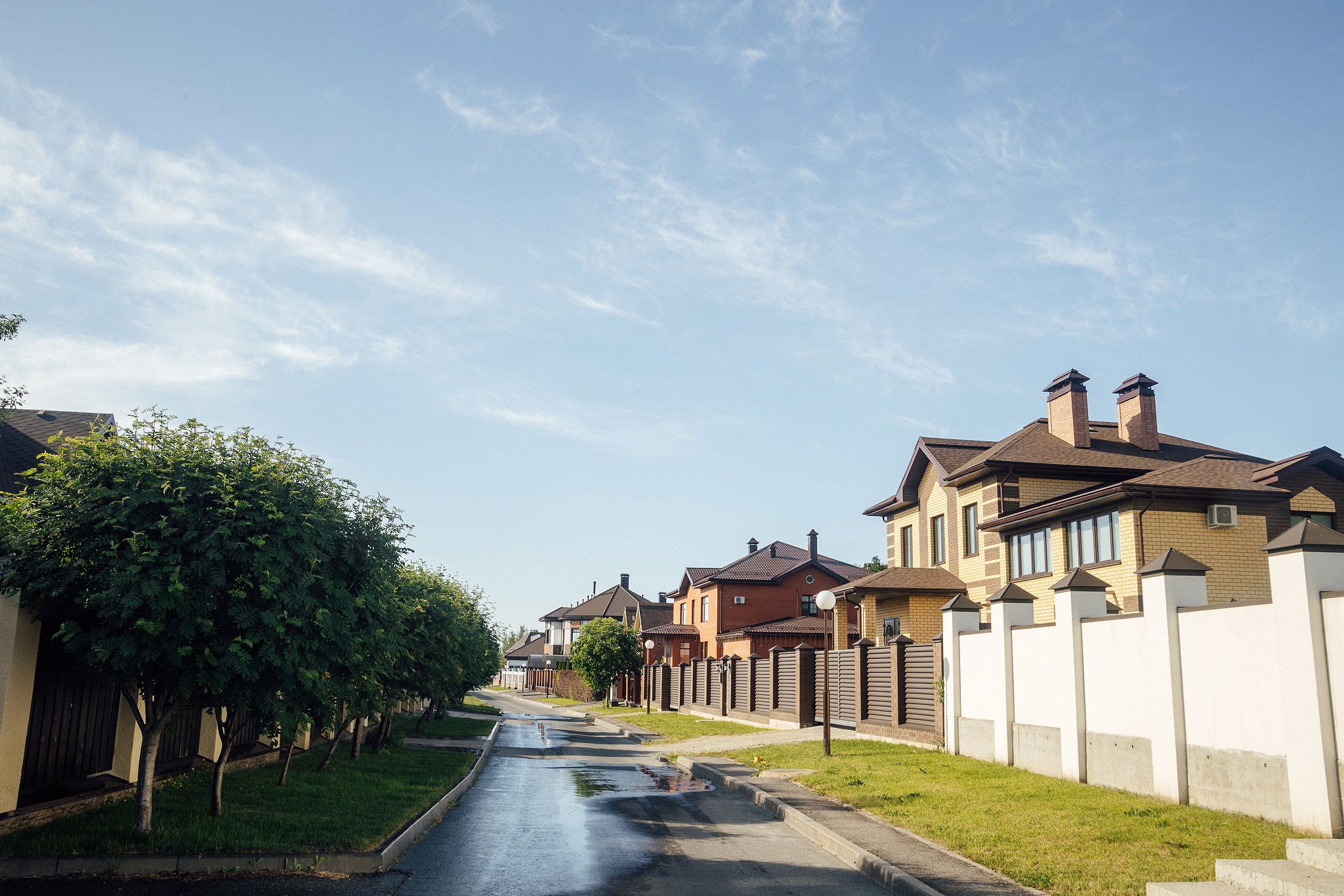 Съёмка загородного посёлка. Фотограф для бизнеса. Павел Козырь