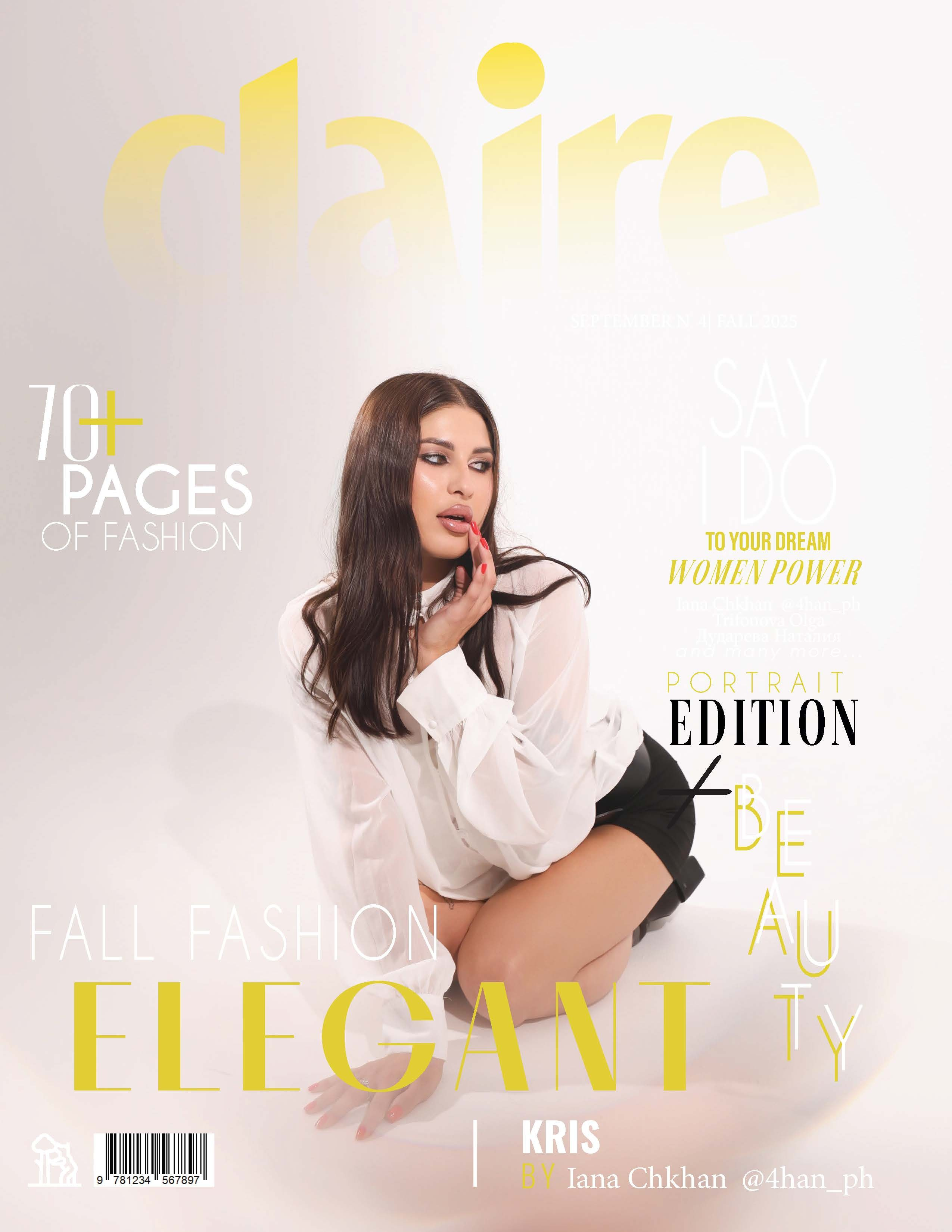 Обложки глянцевых изданий. Яна Чхан — Фотограф в Донецке и не только