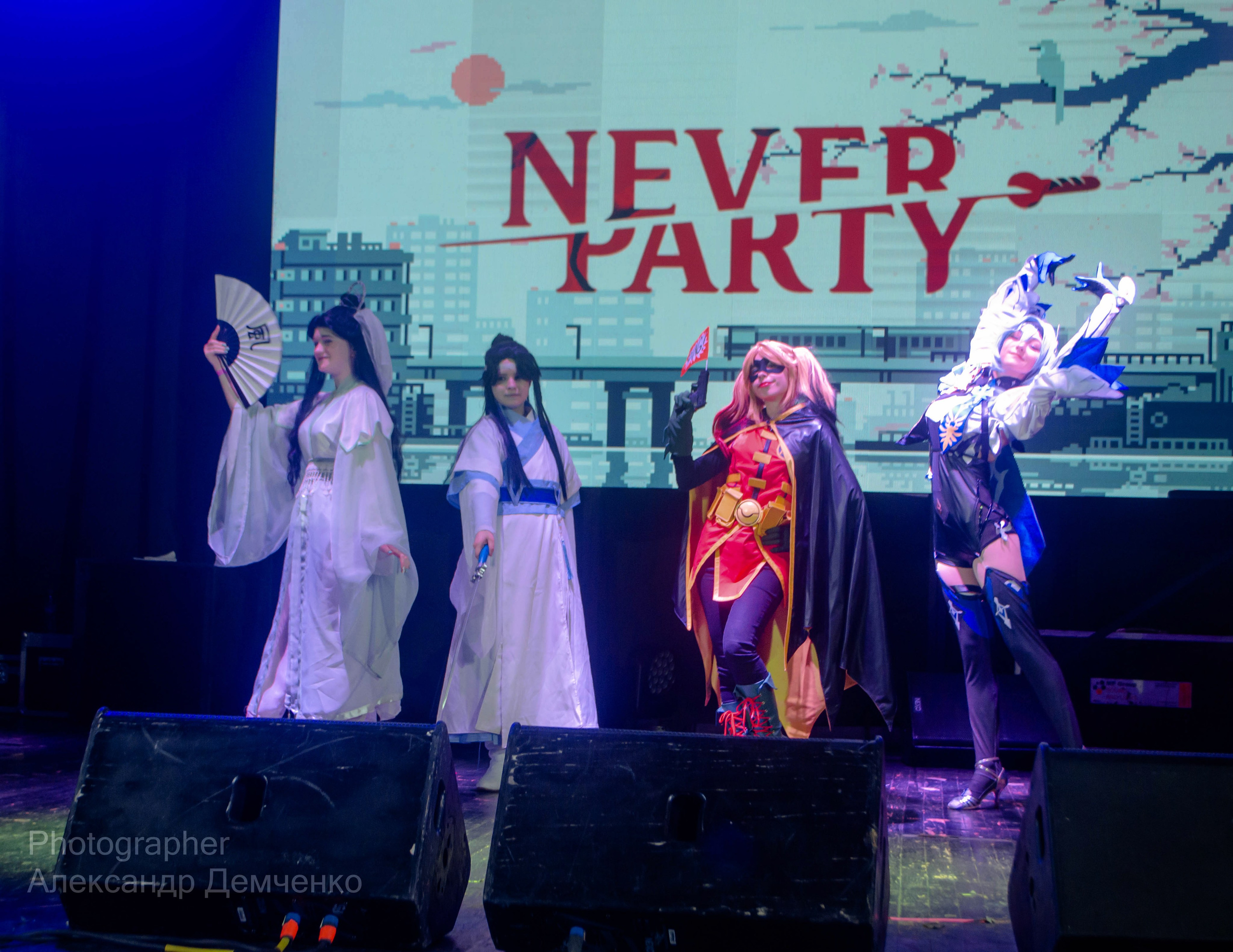 Фотосессия на фестивале косплея Never Party 3.0 в Москва