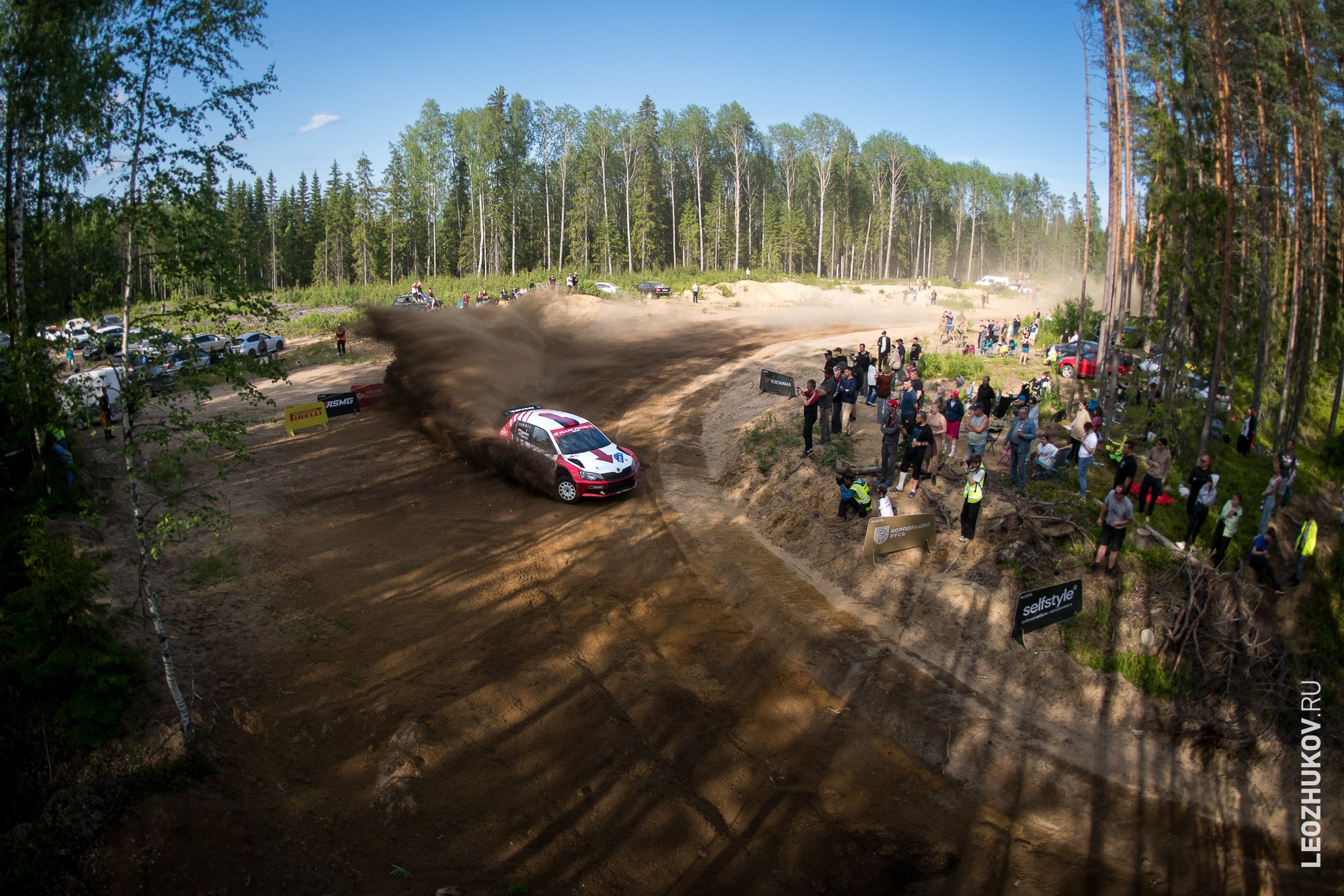 White nights rally 2025. Sports photographer Leonid Zhukov
