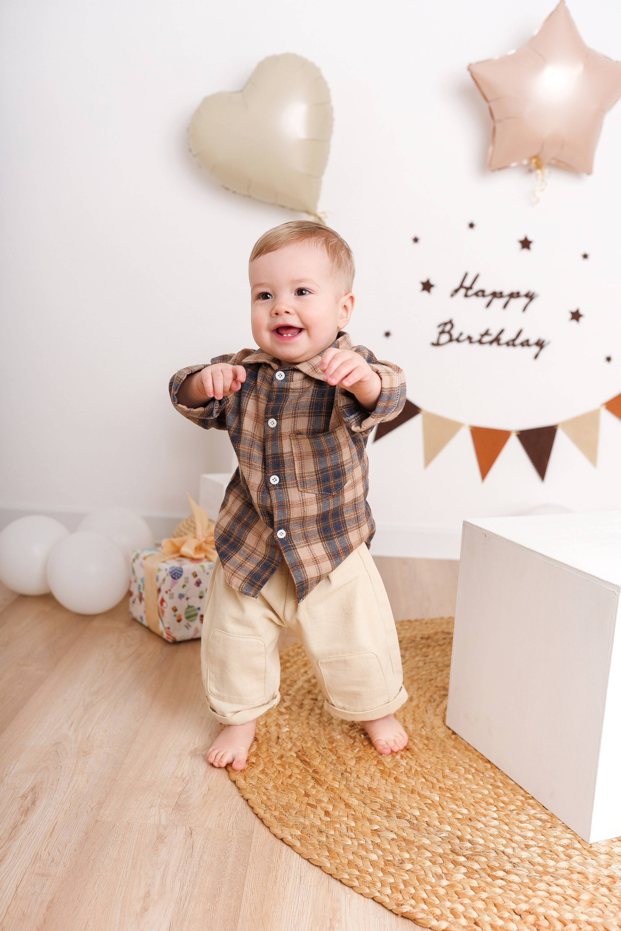 Годик. Фотограф новорожденных и детский фотограф в Екатеринбурге Ксени